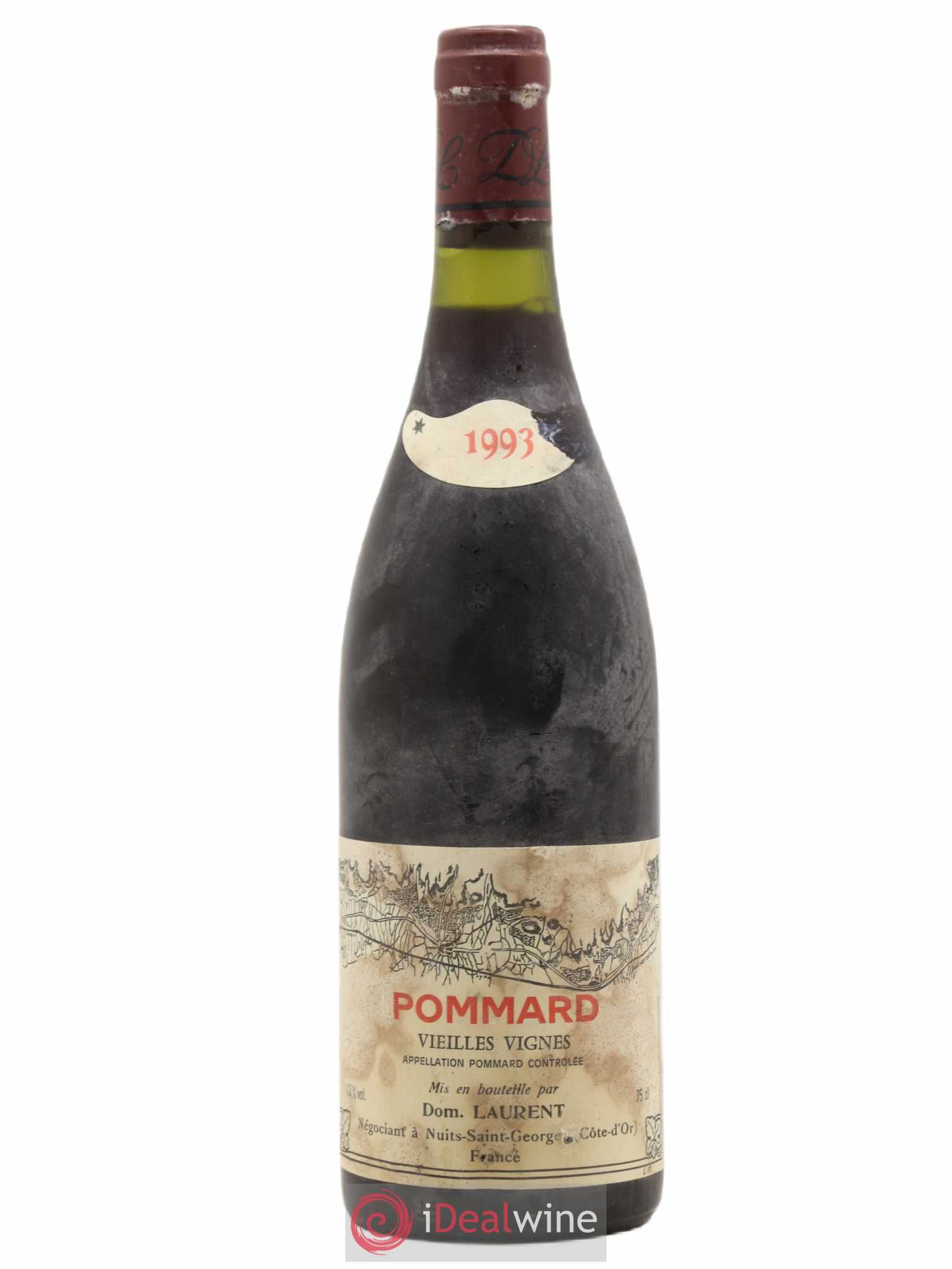 Pommard Vieilles Vignes Dominique Laurent 1993 - Lot de 1 bouteille - 0