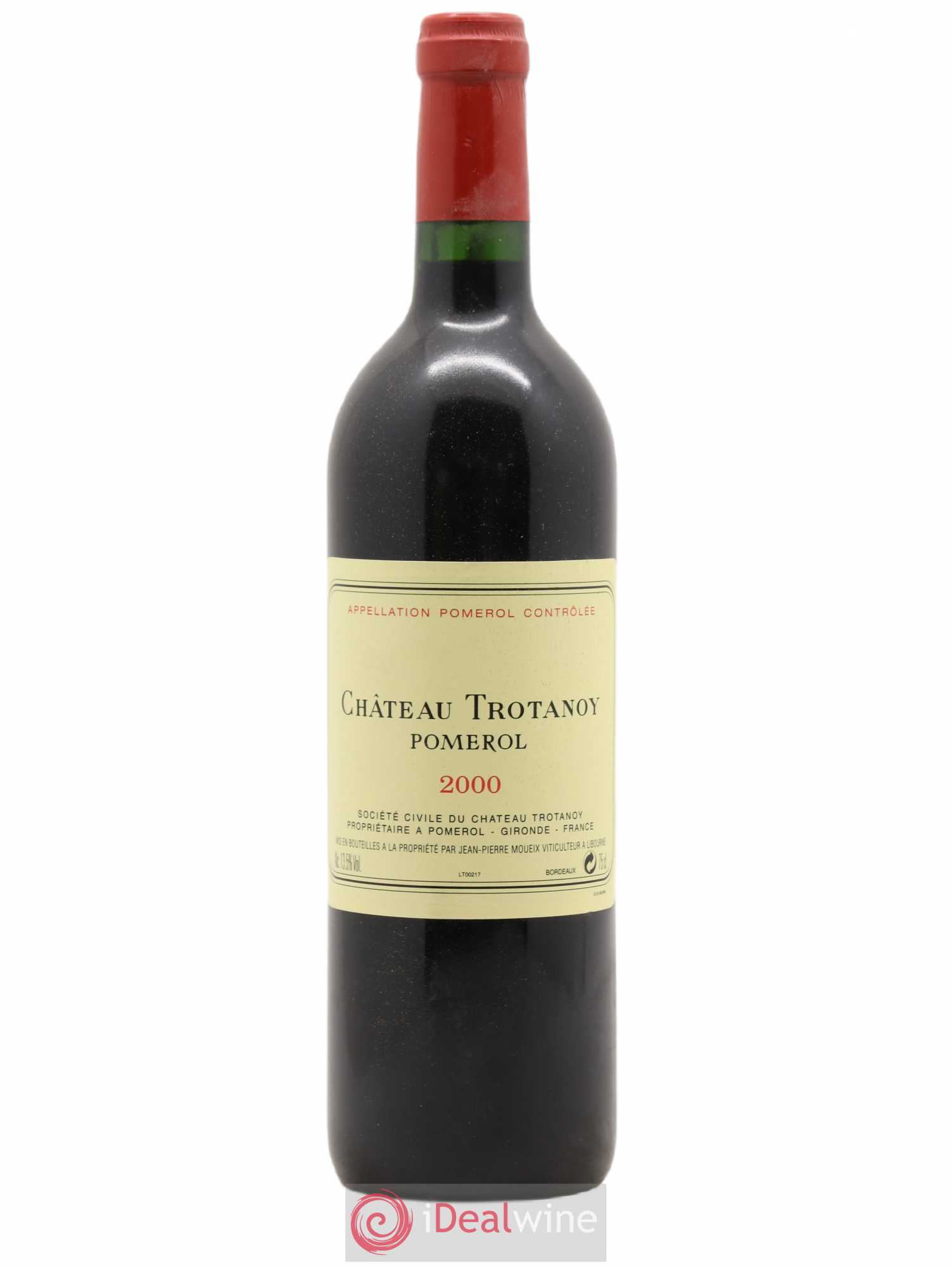 Château Trotanoy 2000 - Lot de 1 bouteille - 0