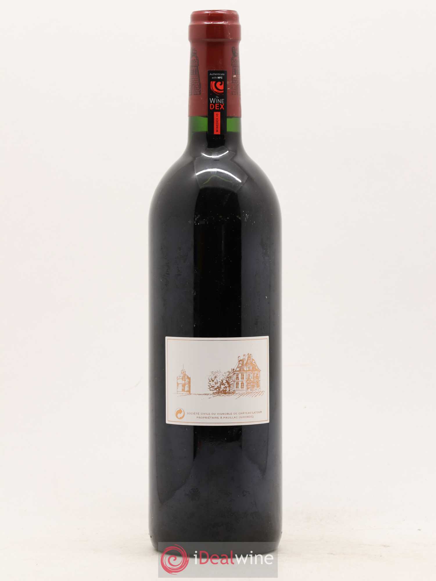 Château Latour 1er Grand Cru Classé 1996 - Lot de 1 bouteille - 1