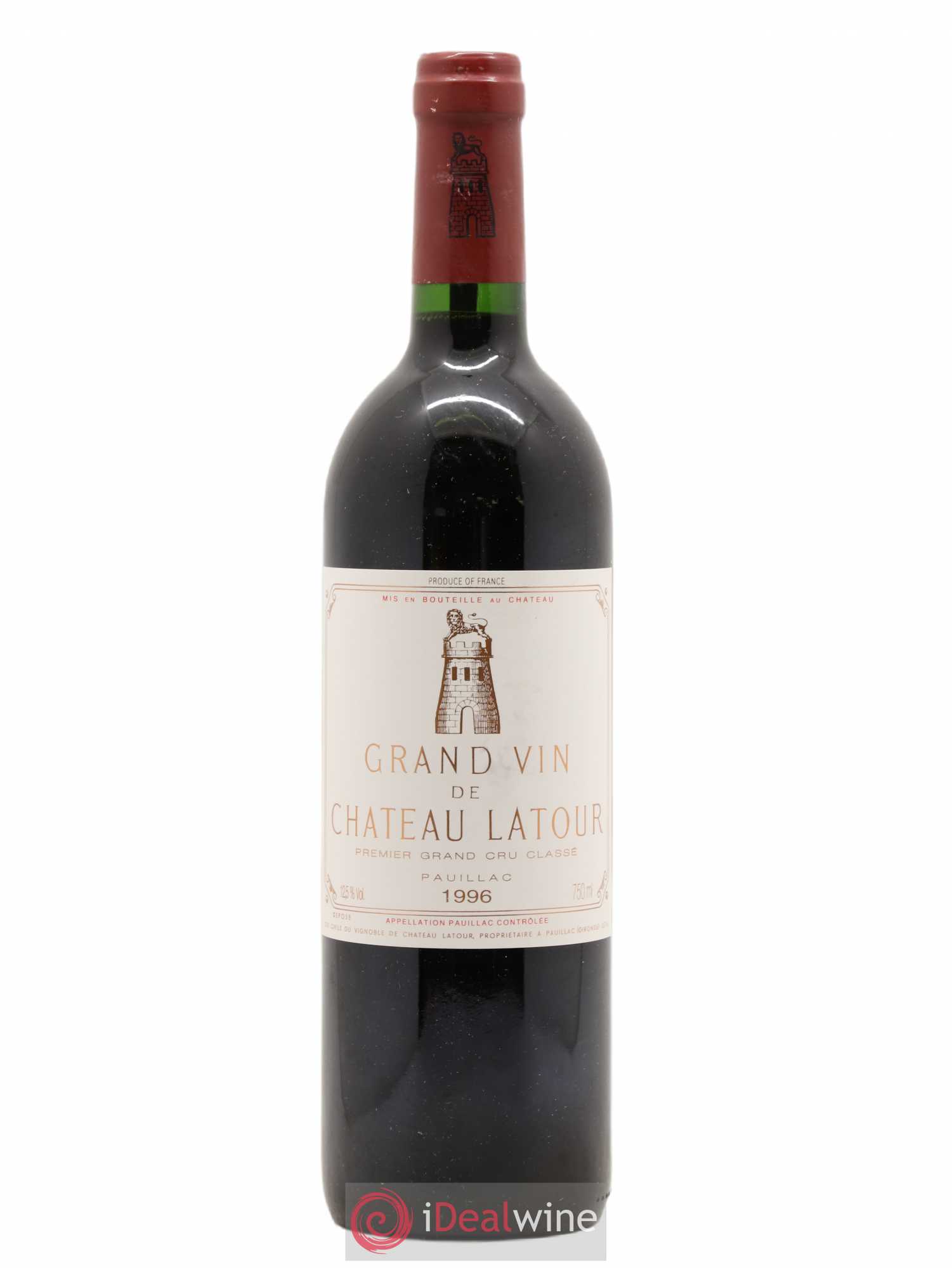 Château Latour 1er Grand Cru Classé 1996 - Lot de 1 bouteille - 0