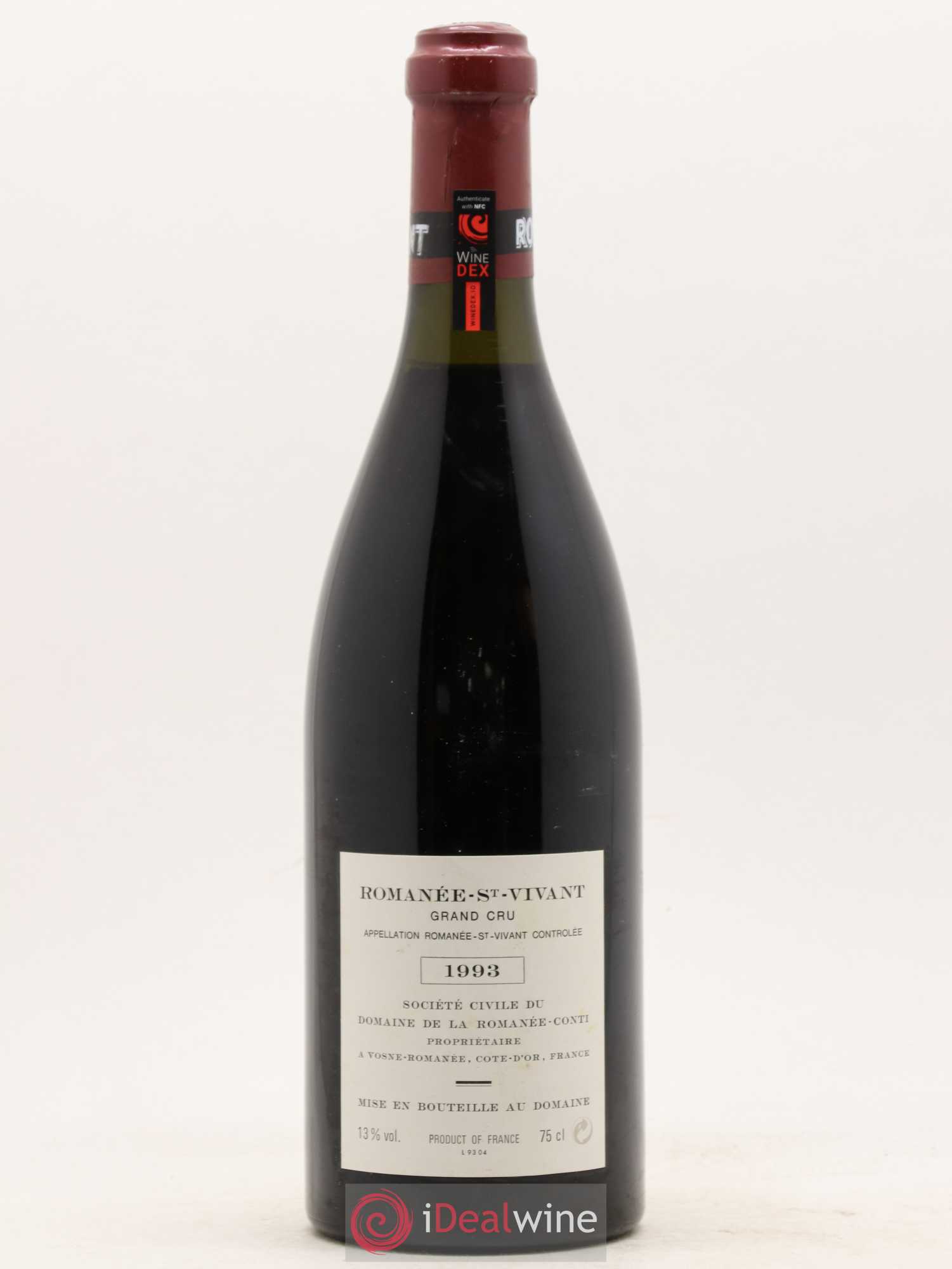 Romanée-Saint-Vivant Grand Cru Domaine de la Romanée-Conti 1993 - Lot de 1 bouteille - 1