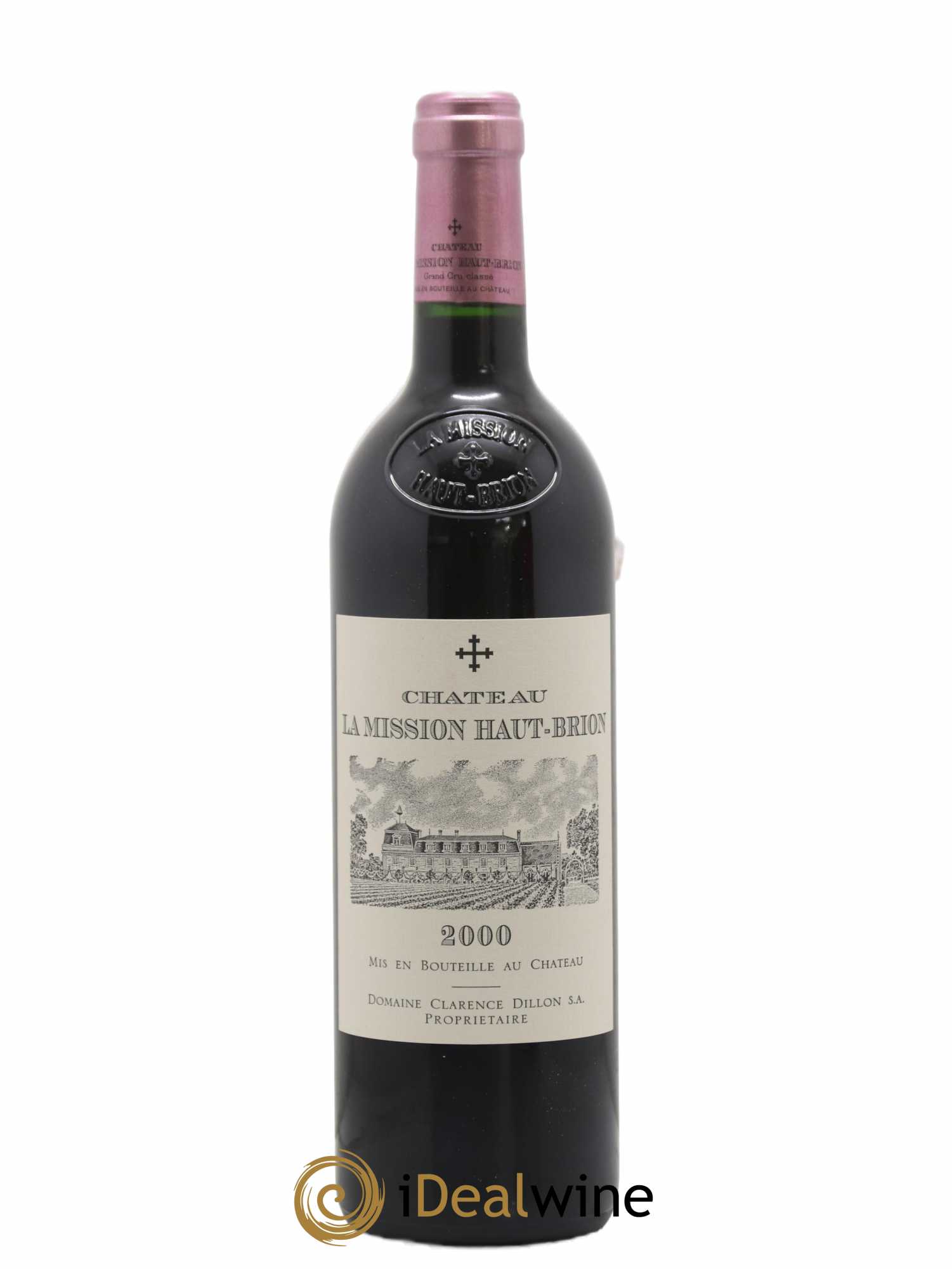 Château la Mission Haut-Brion Cru Classé de Graves 2000 - Lot de 1 bouteille - 0
