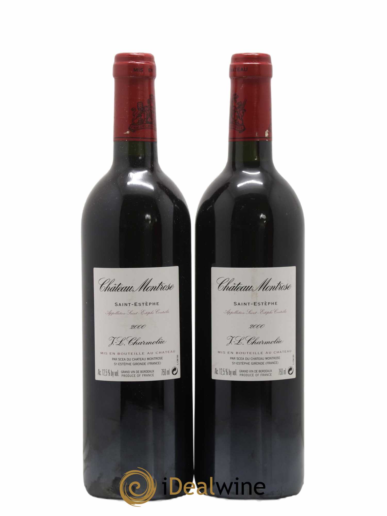 Château Montrose 2ème Grand Cru Classé 2000 - Lot of 2 bottles - 1