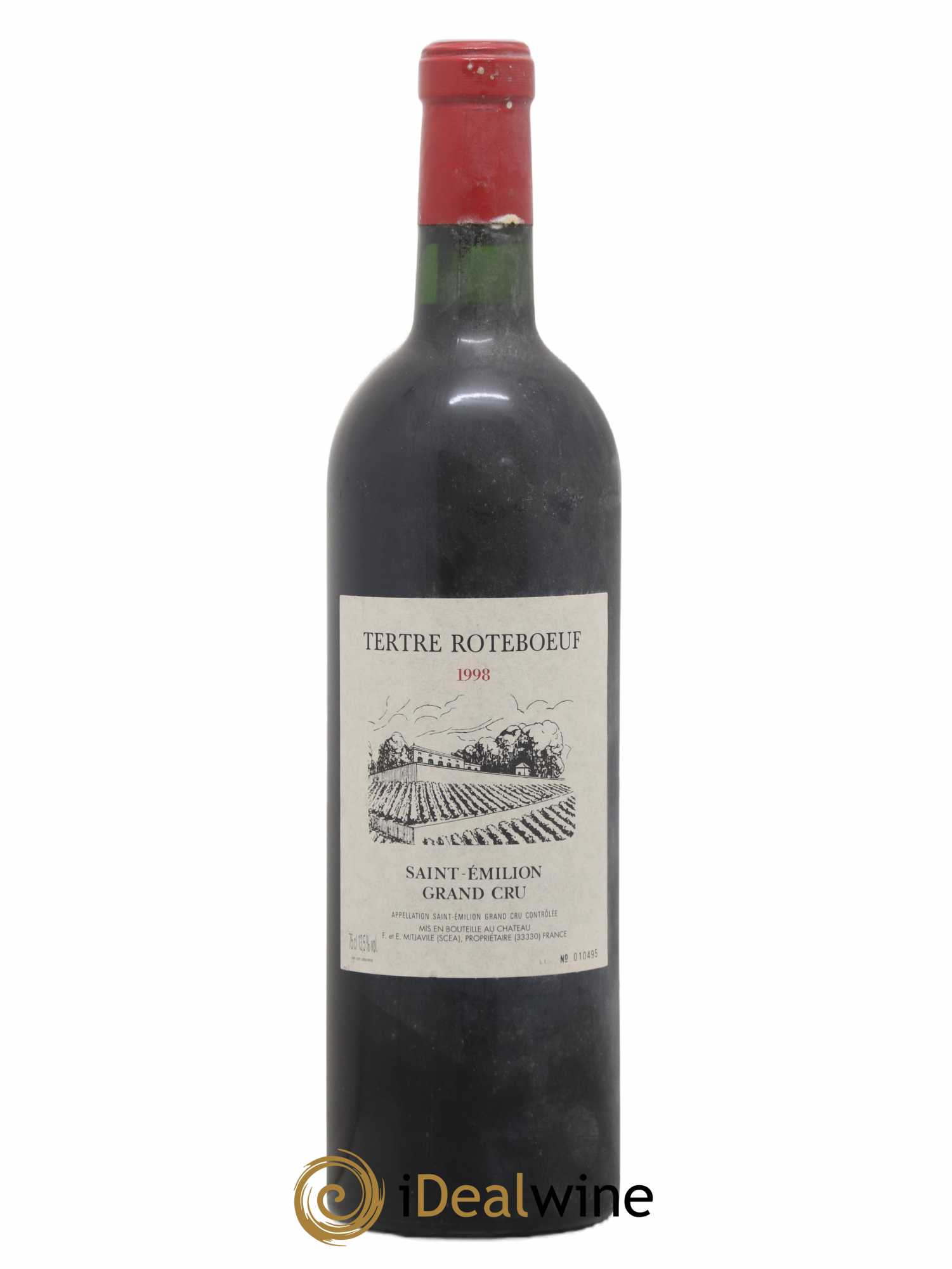 Château Tertre Roteboeuf 1998 - Lot de 1 bouteille - 0