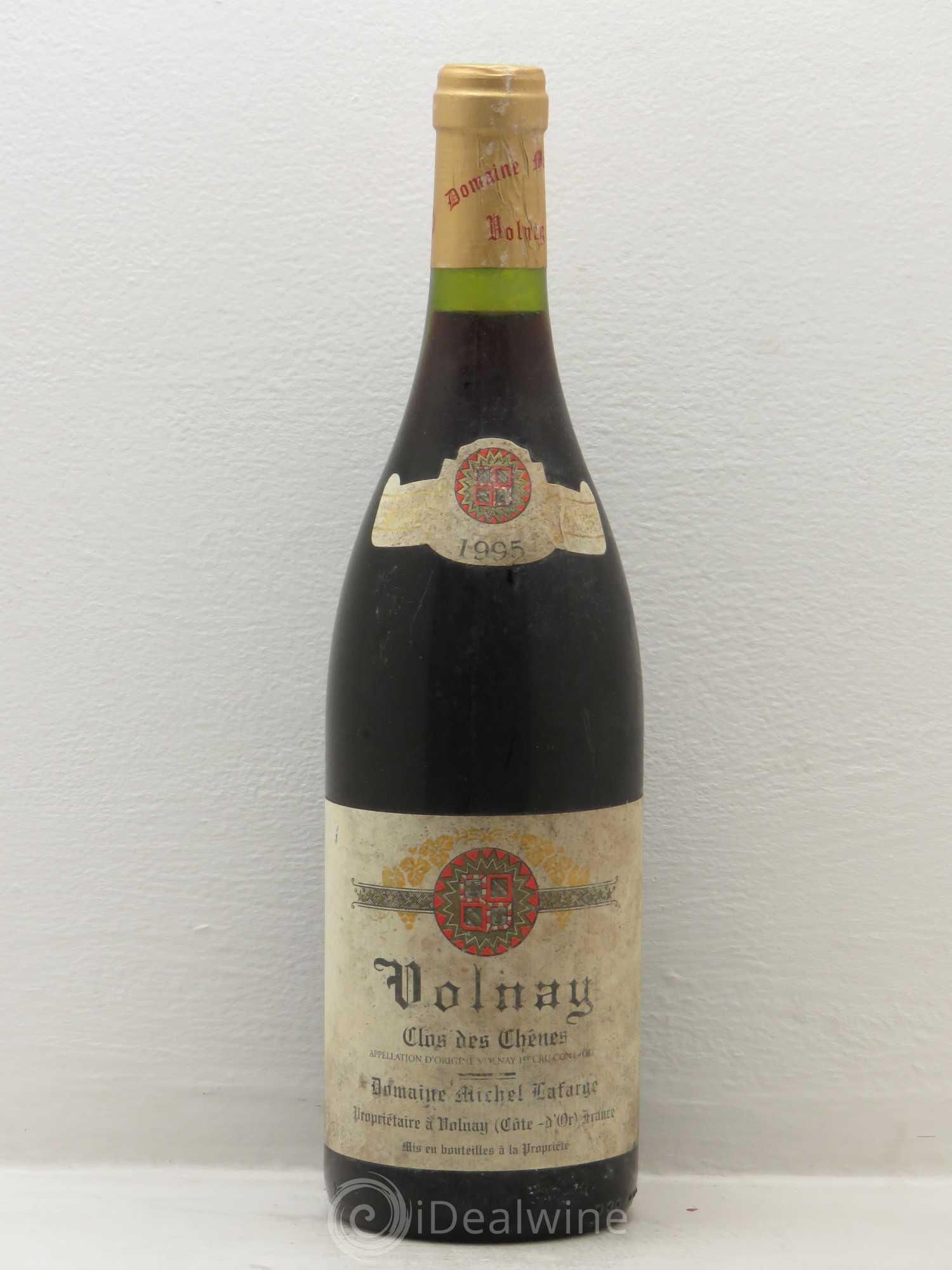 Volnay 1er Cru Clos des Chênes Lafarge (Domaine) 1995 - Lot de 1 bouteille - 0