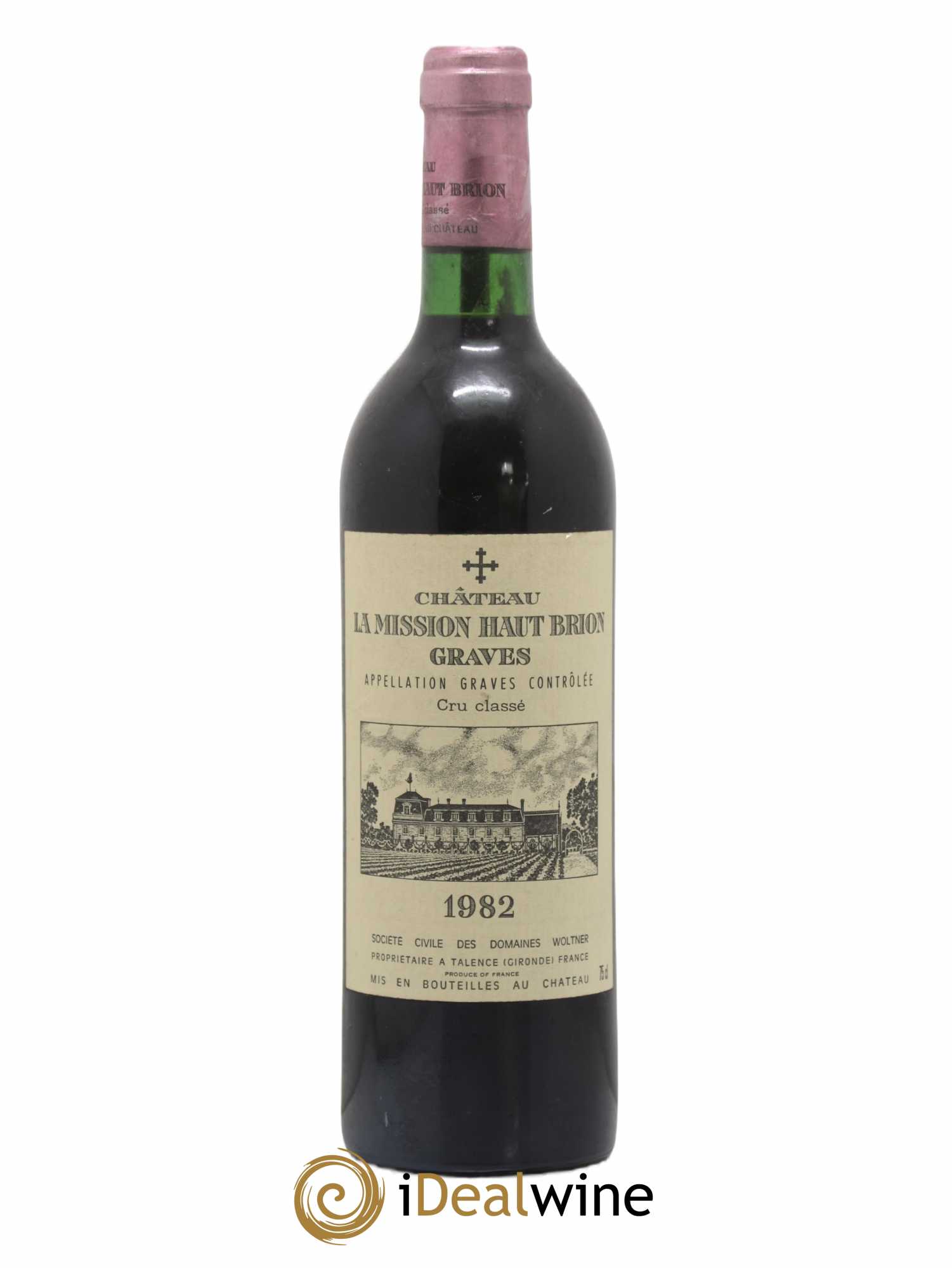 Château la Mission Haut-Brion Cru Classé de Graves 1982 - Lot de 1 bouteille - 0