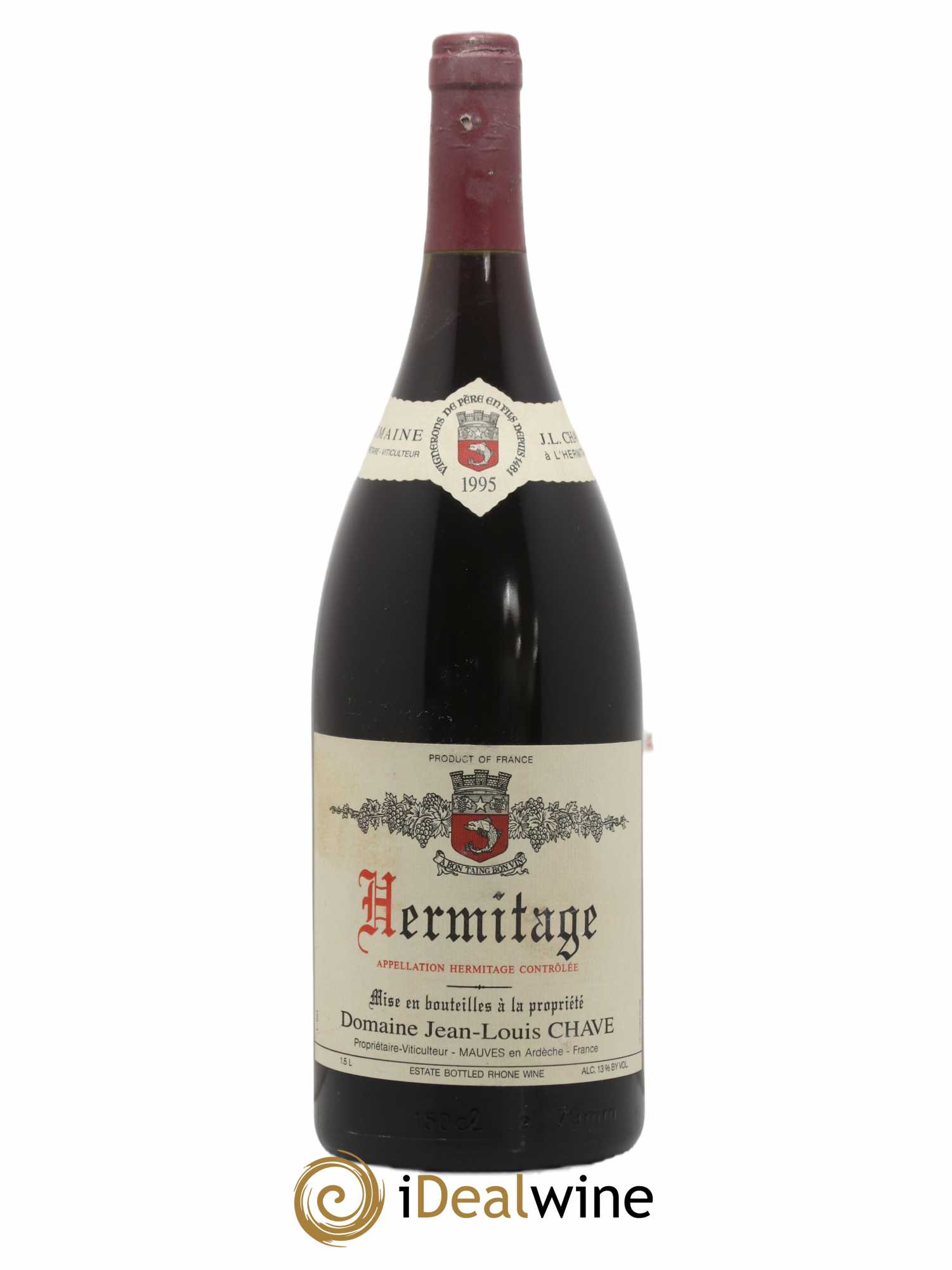 Hermitage Jean-Louis Chave 1995 - Lot de 1 bouteille - 0