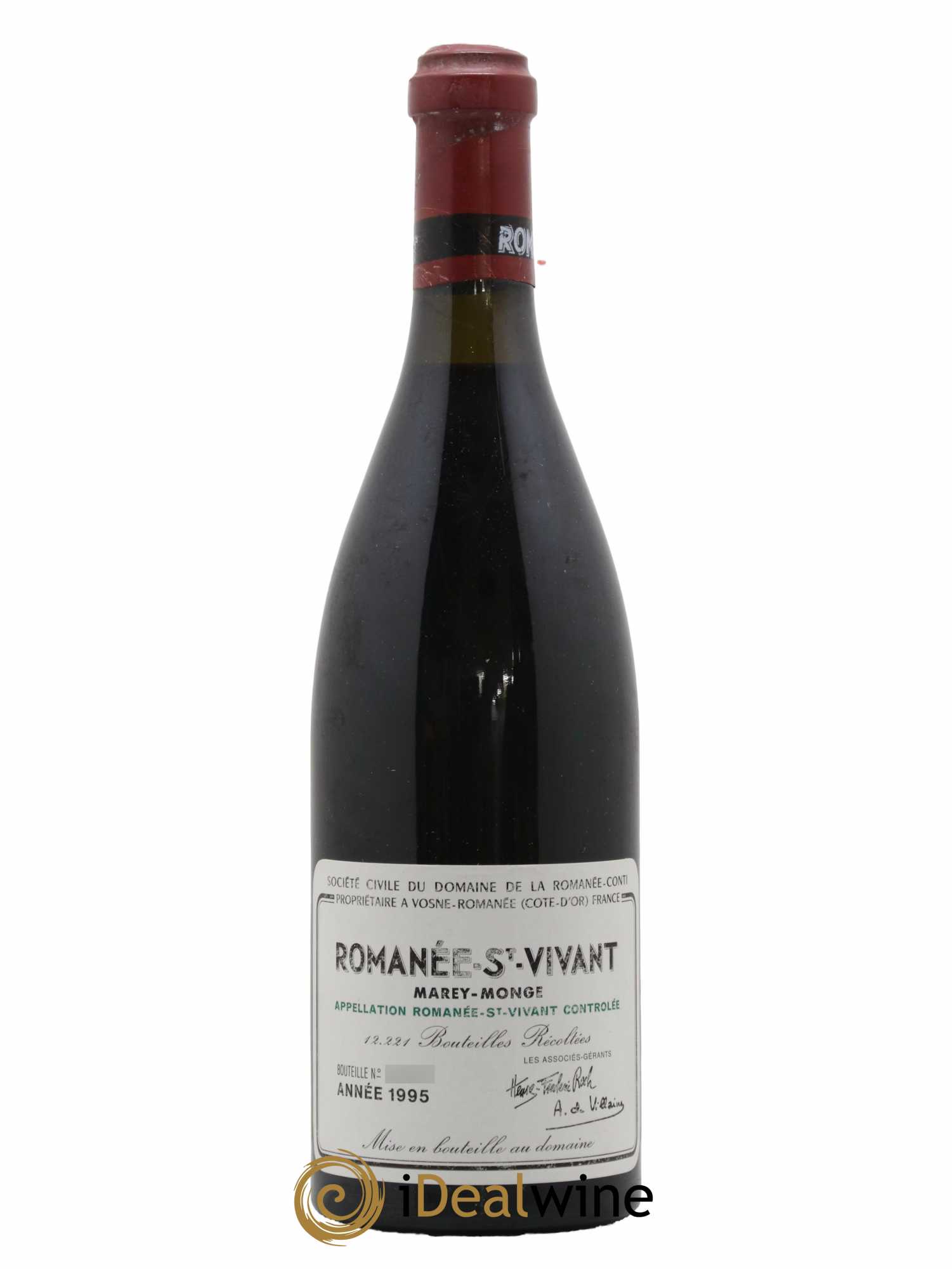 Romanée-Saint-Vivant Grand Cru Domaine de la Romanée-Conti 1995 - Lot de 1 bouteille - 0