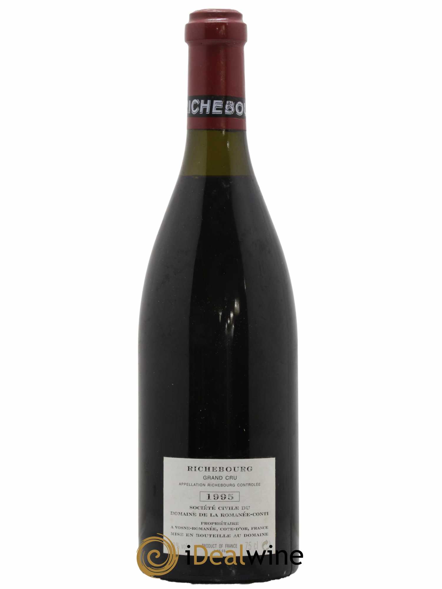 Richebourg Grand Cru Domaine de la Romanée-Conti 1995 - Lot de 1 bouteille - 1