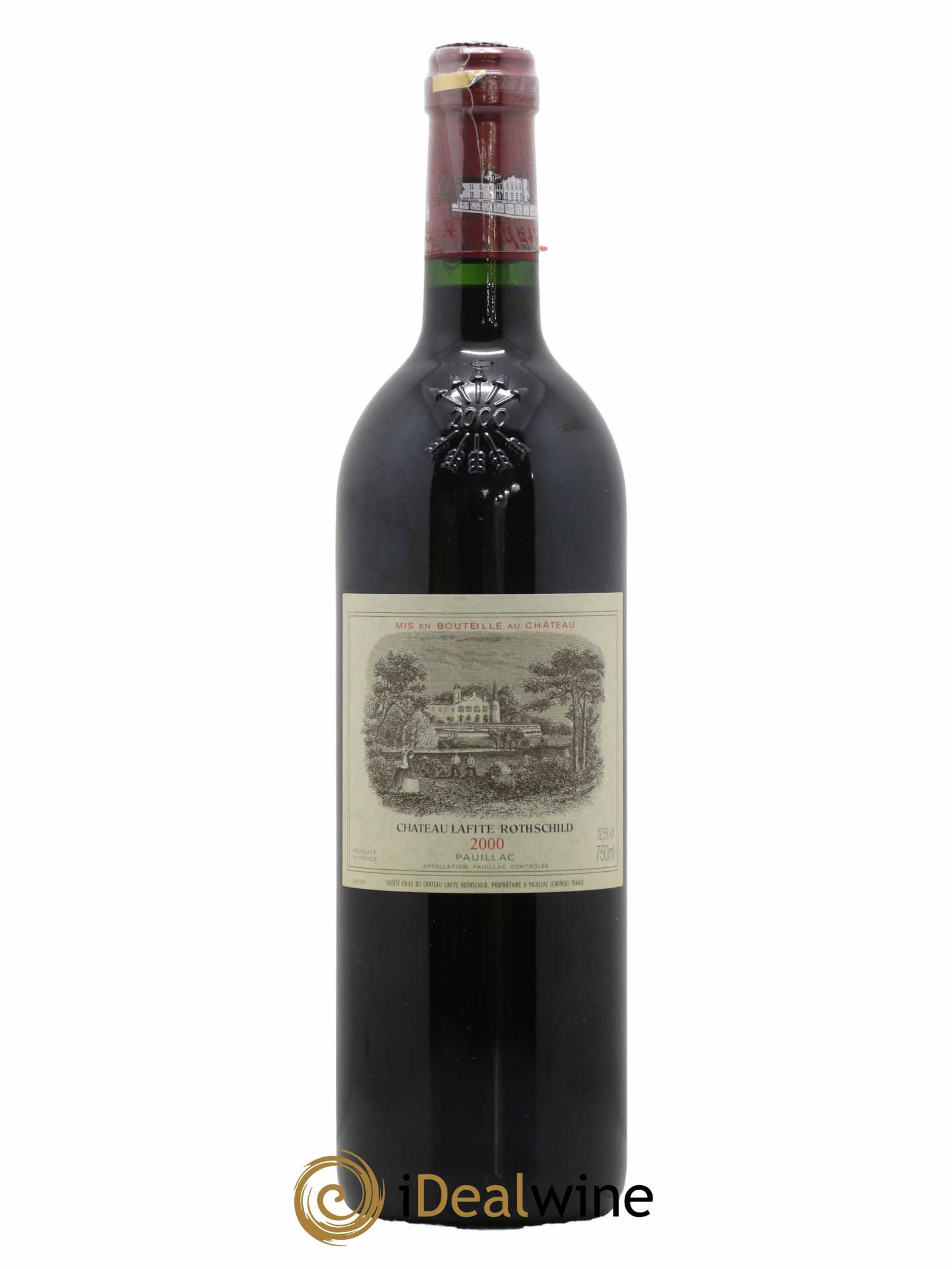 Château Lafite Rothschild 1er Grand Cru Classé 2000 - Lot de 1 bouteille - 0