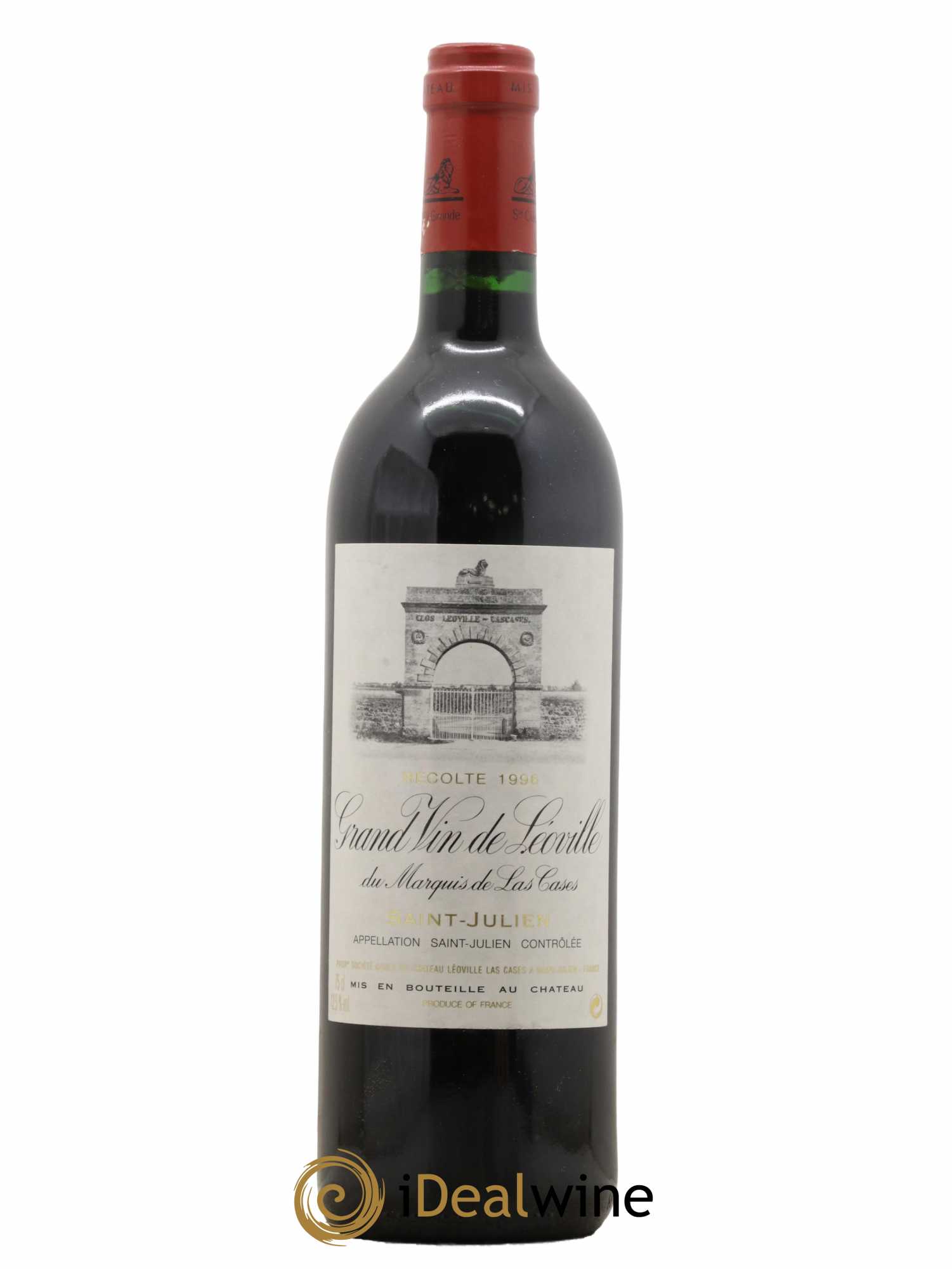 Château Léoville Las Cases 2ème Grand Cru Classé 1996 - Lot de 1 bouteille - 0