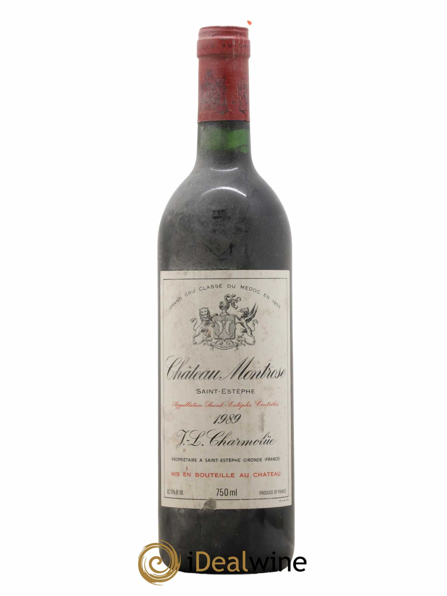 Château Montrose 2ème Grand Cru Classé 1989 - Lot de 1 bouteille - 0