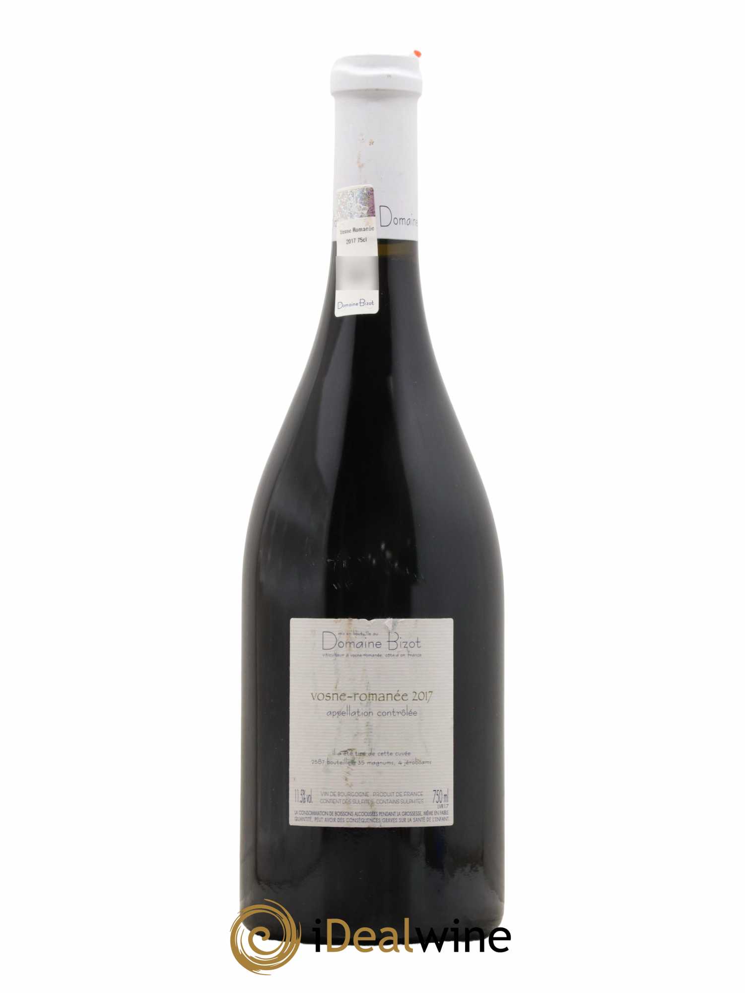 Vosne-Romanée Bizot (Domaine) 2017 - Lot de 1 bouteille - 1