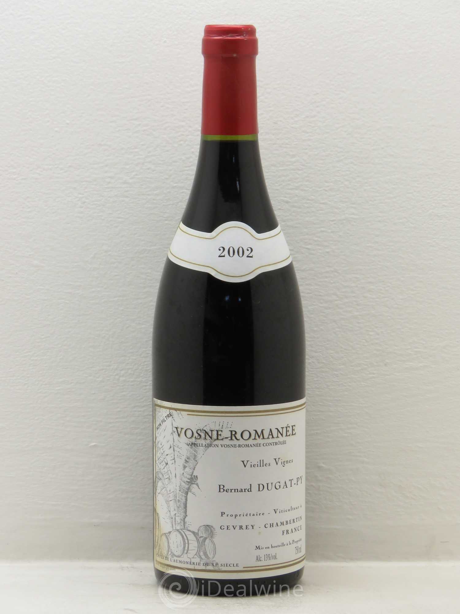 Vosne-Romanée Dugat-Py Vieilles Vignes 2002 - Lot de 1 bouteille - 0