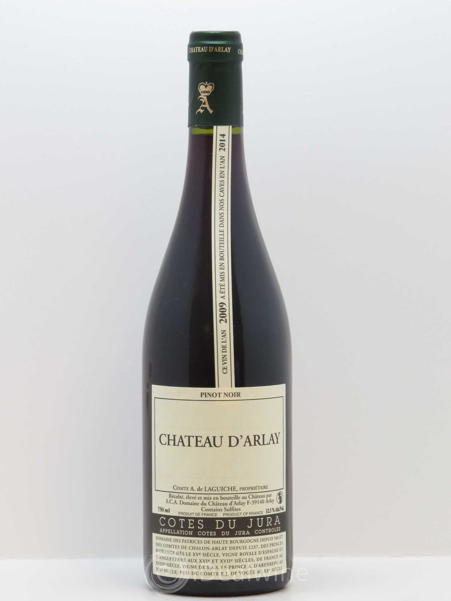 Côtes du Jura Château d'Arlay 2009 - Lot de 1 bouteille - 0