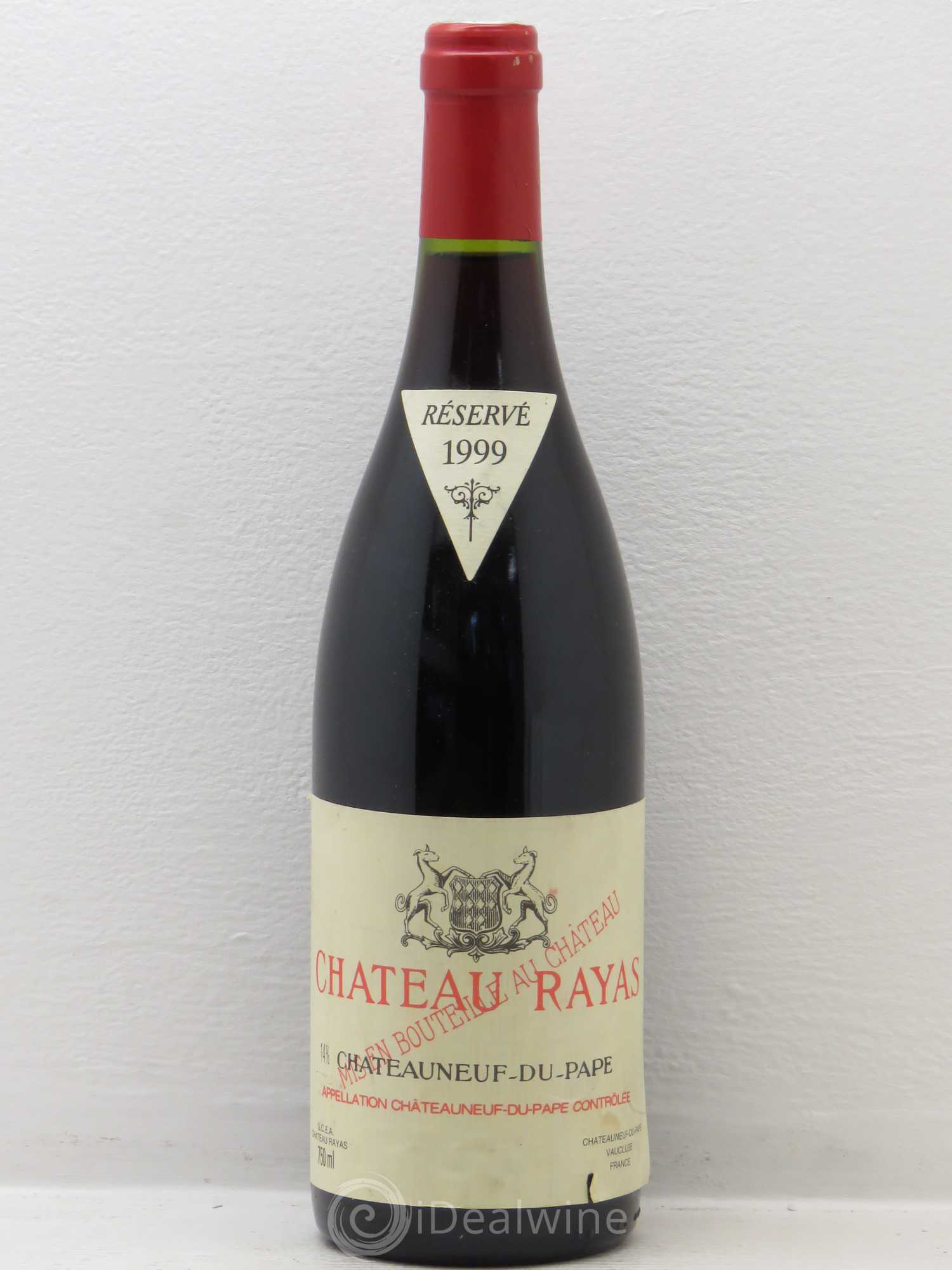 Châteauneuf-du-Pape Château Rayas Emmanuel Reynaud 1999 - Lot de 1 bouteille - 0