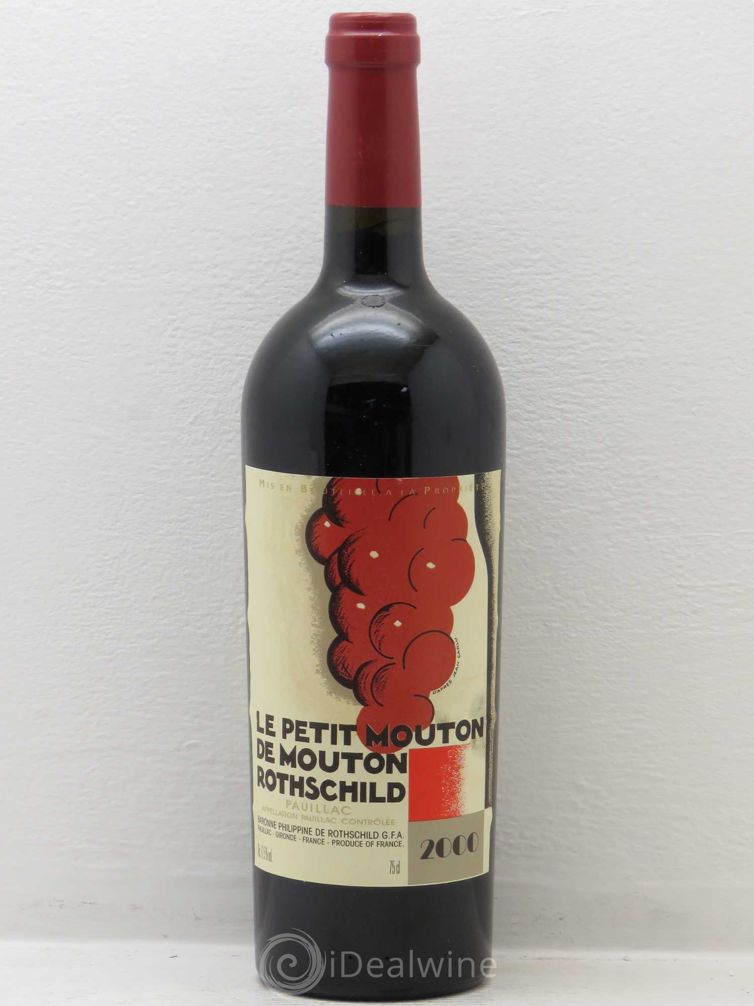 Petit Mouton Second Vin 2000 - Lot de 1 bouteille - 0