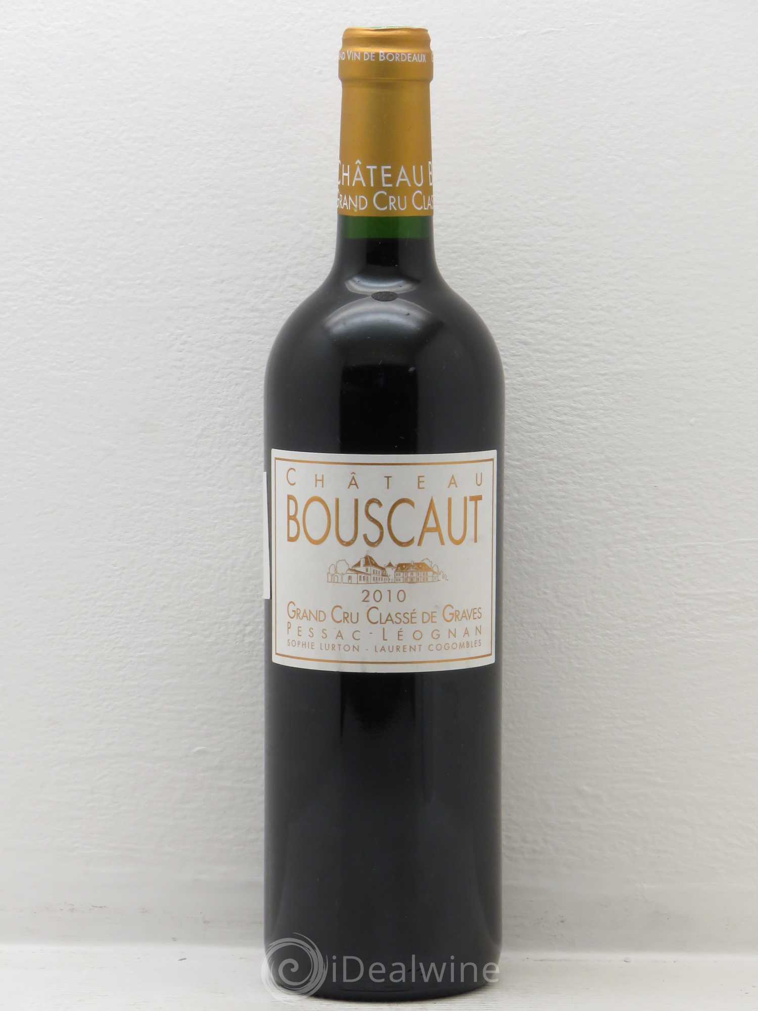 Château Bouscaut Cru Classé de Graves 2010 - Lot de 1 bouteille - 0