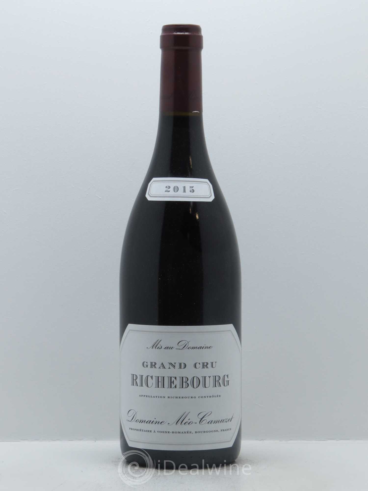 Richebourg Grand Cru Méo-Camuzet (Domaine) 2015 - Lot de 1 bouteille - 0