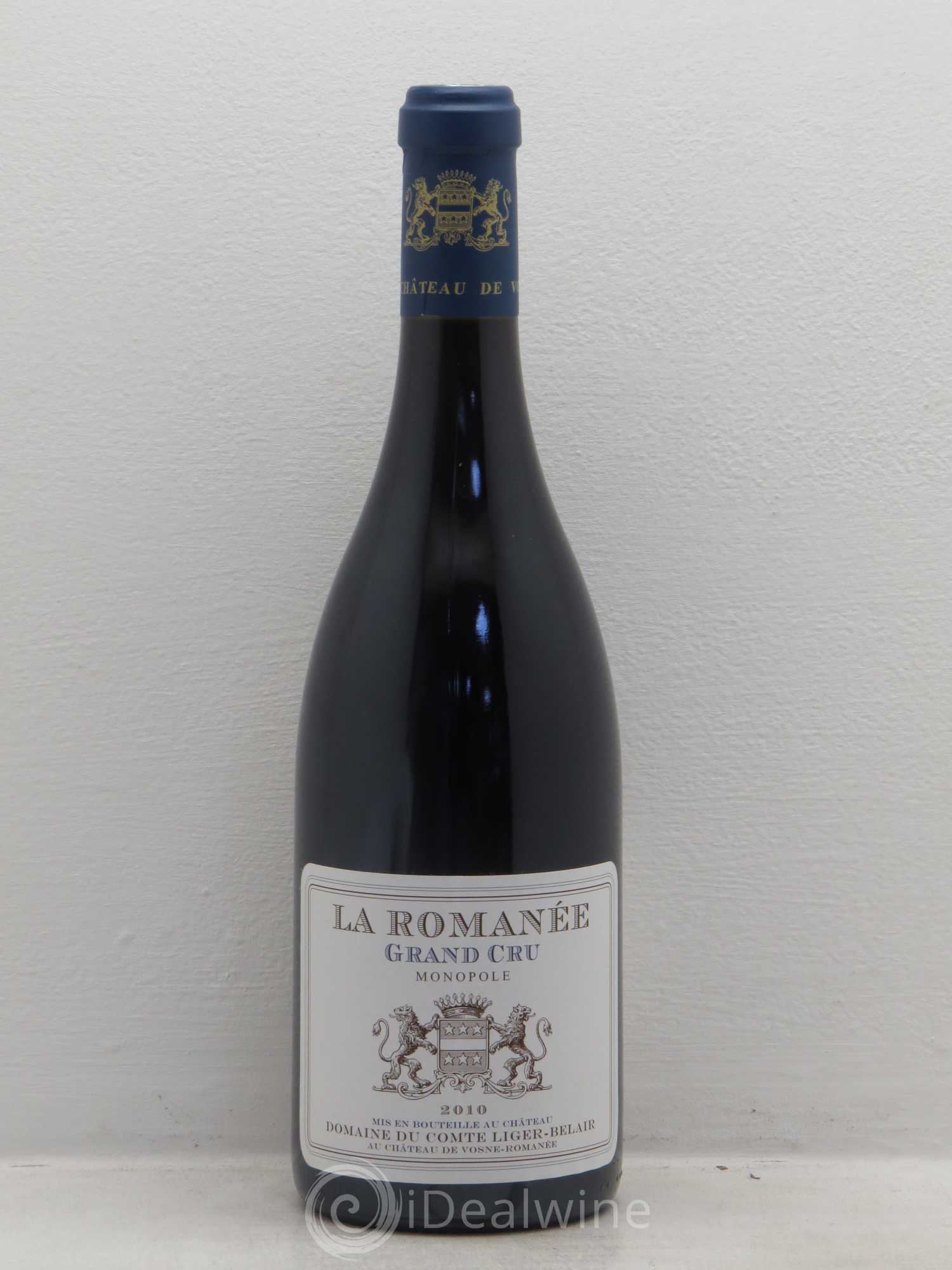 La Romanée Grand Cru Comte Liger-Belair (Domaine du) 2010 - Lot de 1 bouteille - 0