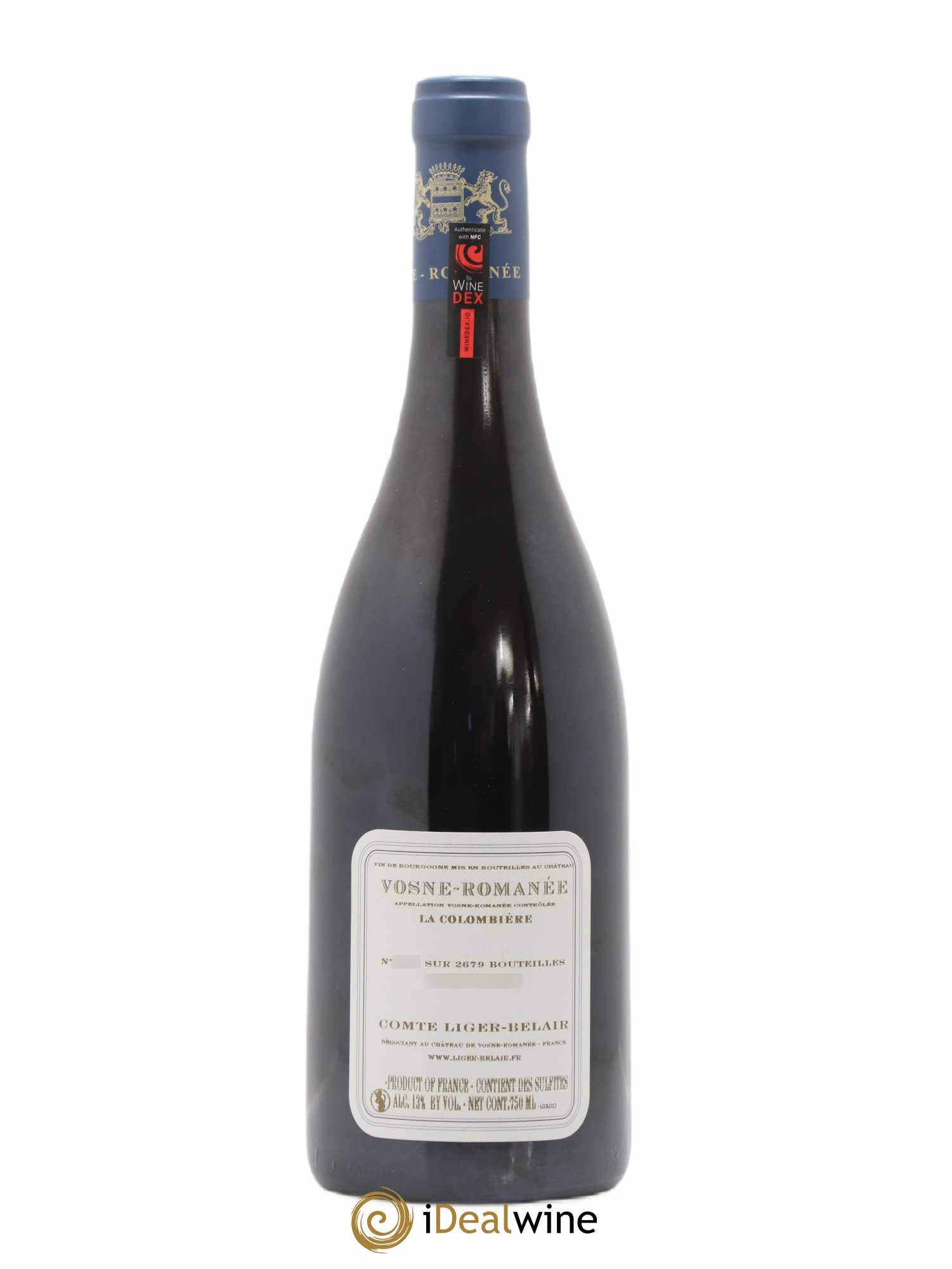 Vosne-Romanée La Colombière Comte Liger-Belair (Domaine du) 2013 - Lot de 1 bouteille - 1