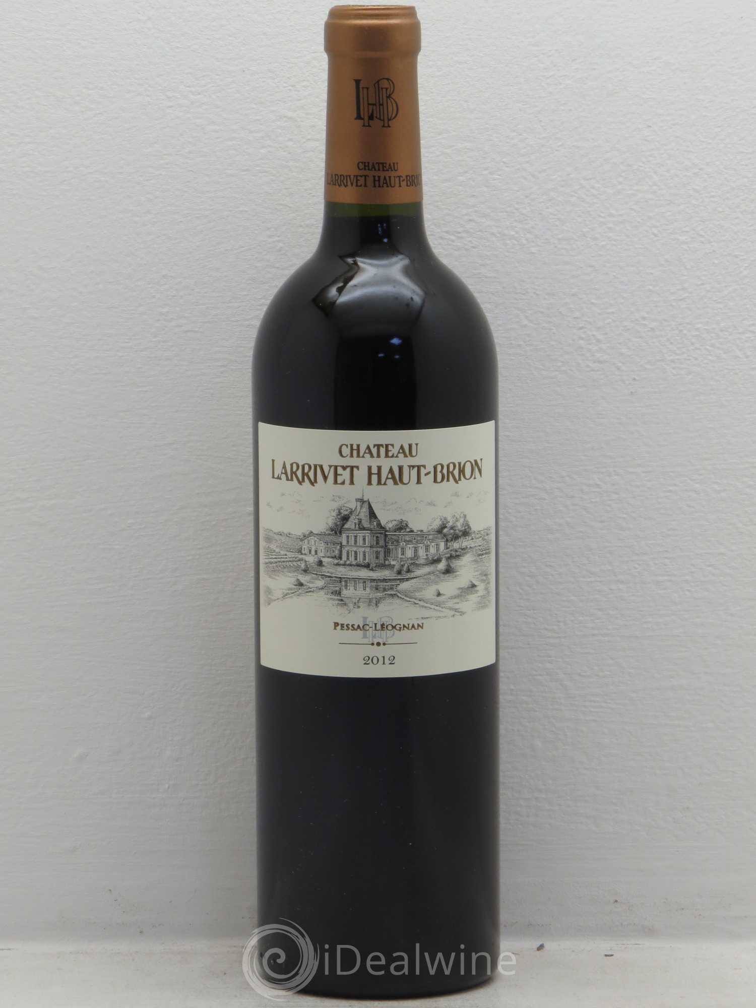 Château Larrivet Haut-Brion 2012 - Lot de 6 bouteilles - 0
