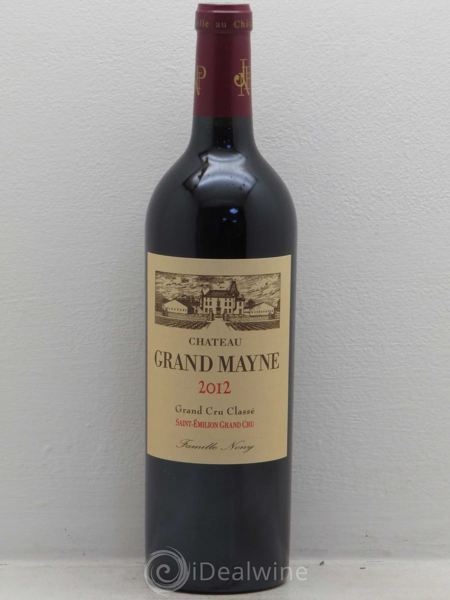 Château Grand Mayne Grand Cru Classé 2012 - Lot de 6 bouteilles - 0