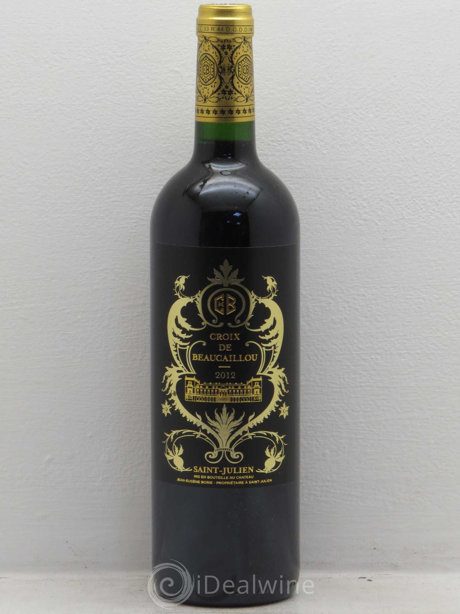 La Croix de Beaucaillou Second Vin 2012 - Lot de 6 bouteilles - 0