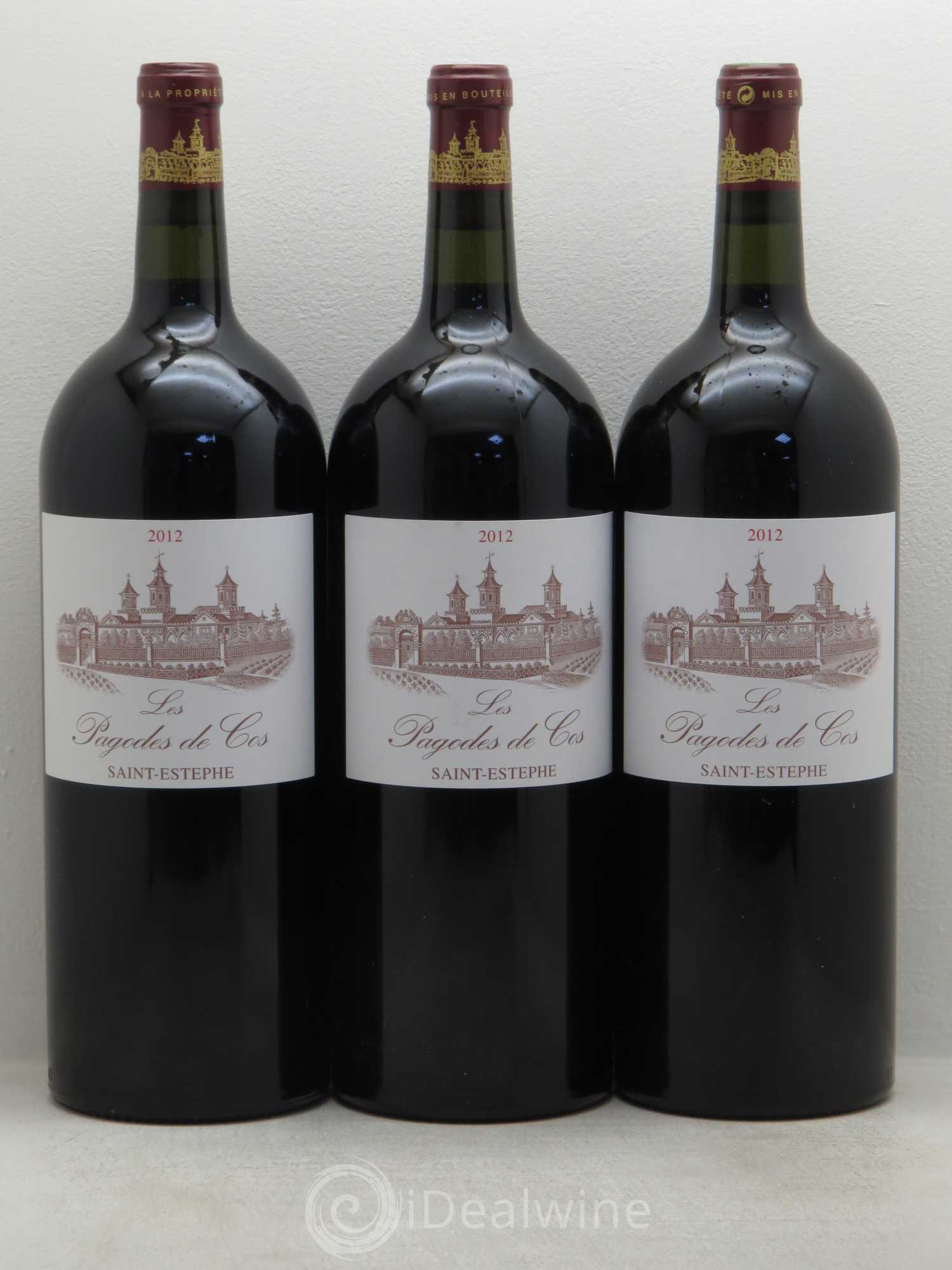 Les Pagodes de Cos Second Vin 2012 - Lot de 3 magnums - 0
