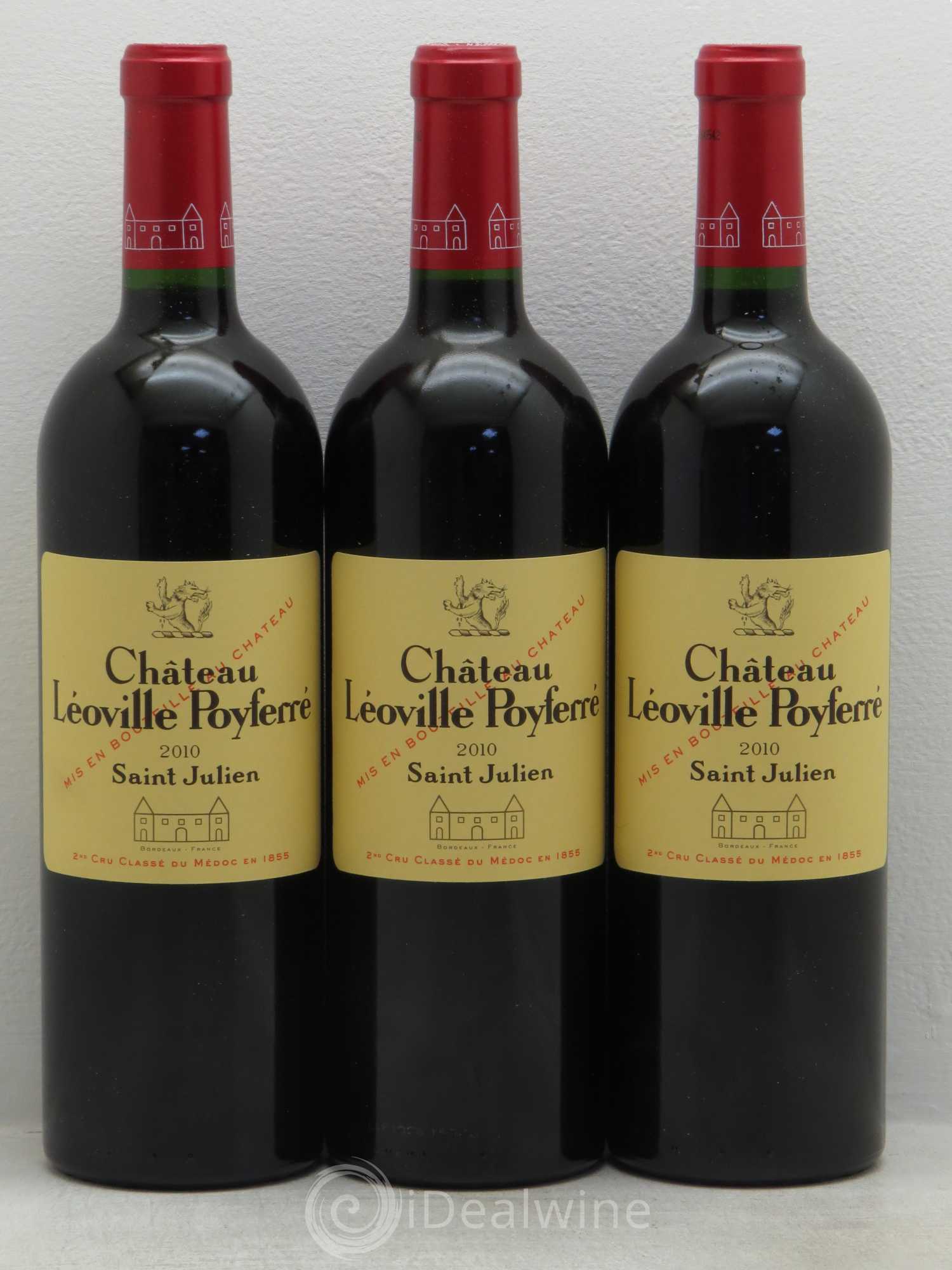 Château Léoville Poyferré 2ème Grand Cru Classé 2010 - Lot de 12 bouteilles - 4