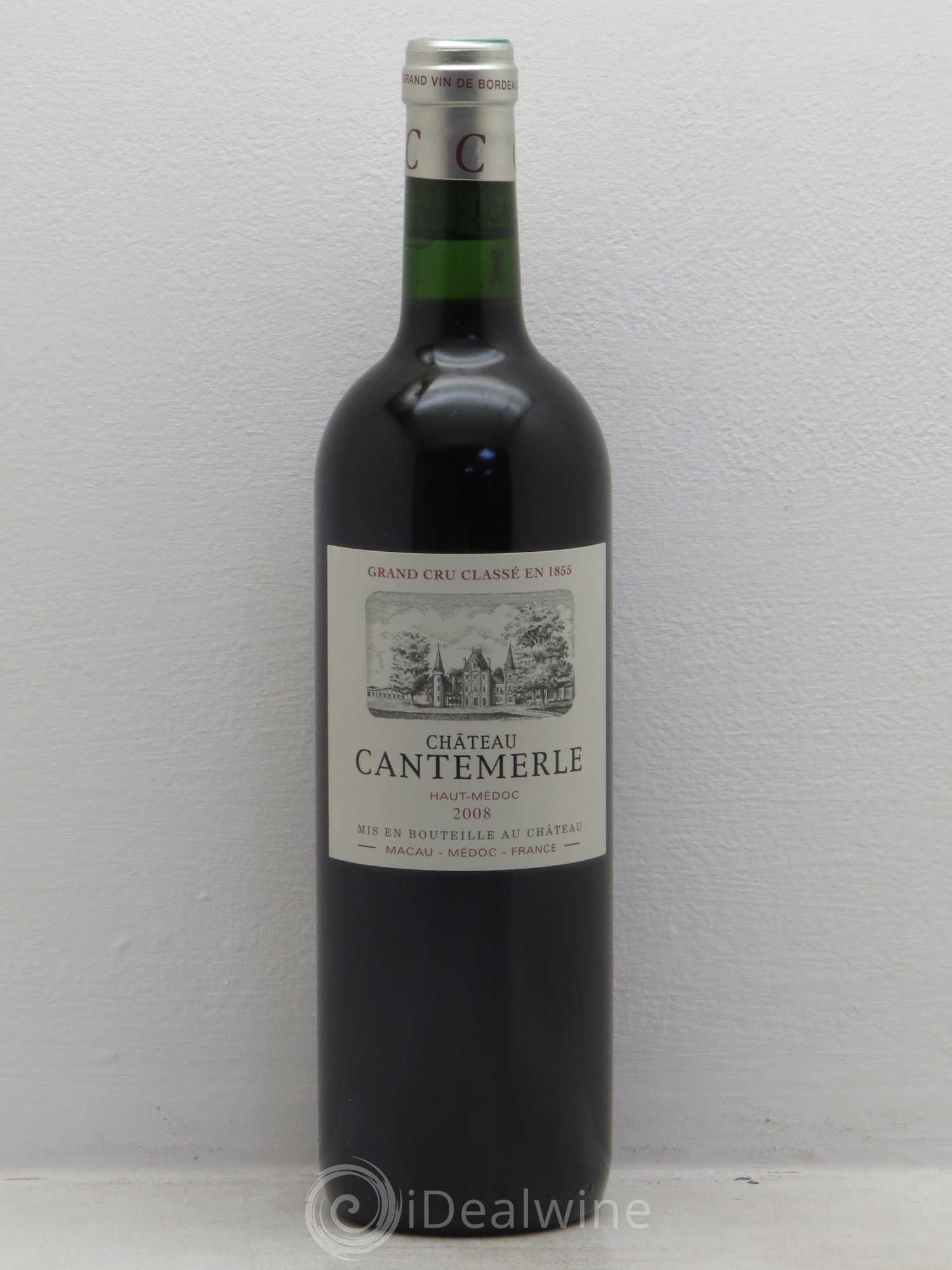 Château Cantemerle 5ème Grand Cru Classé 2008 - Lot de 6 bouteilles - 0