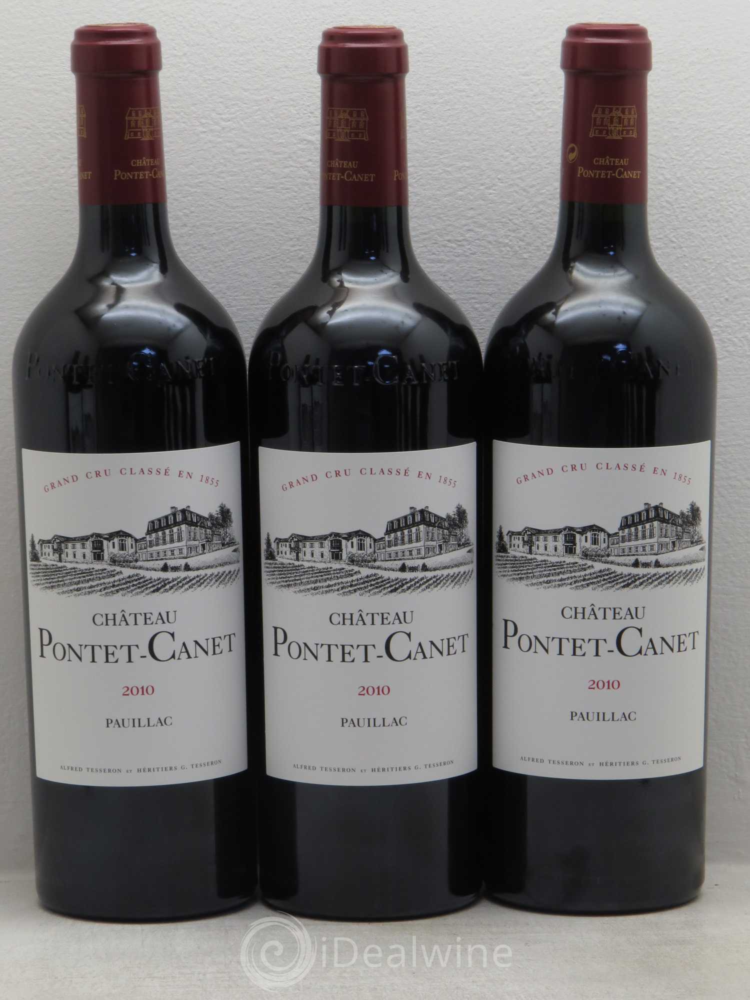 Château Pontet Canet 5ème Grand Cru Classé 2010 - Lot de 12 bouteilles - 2