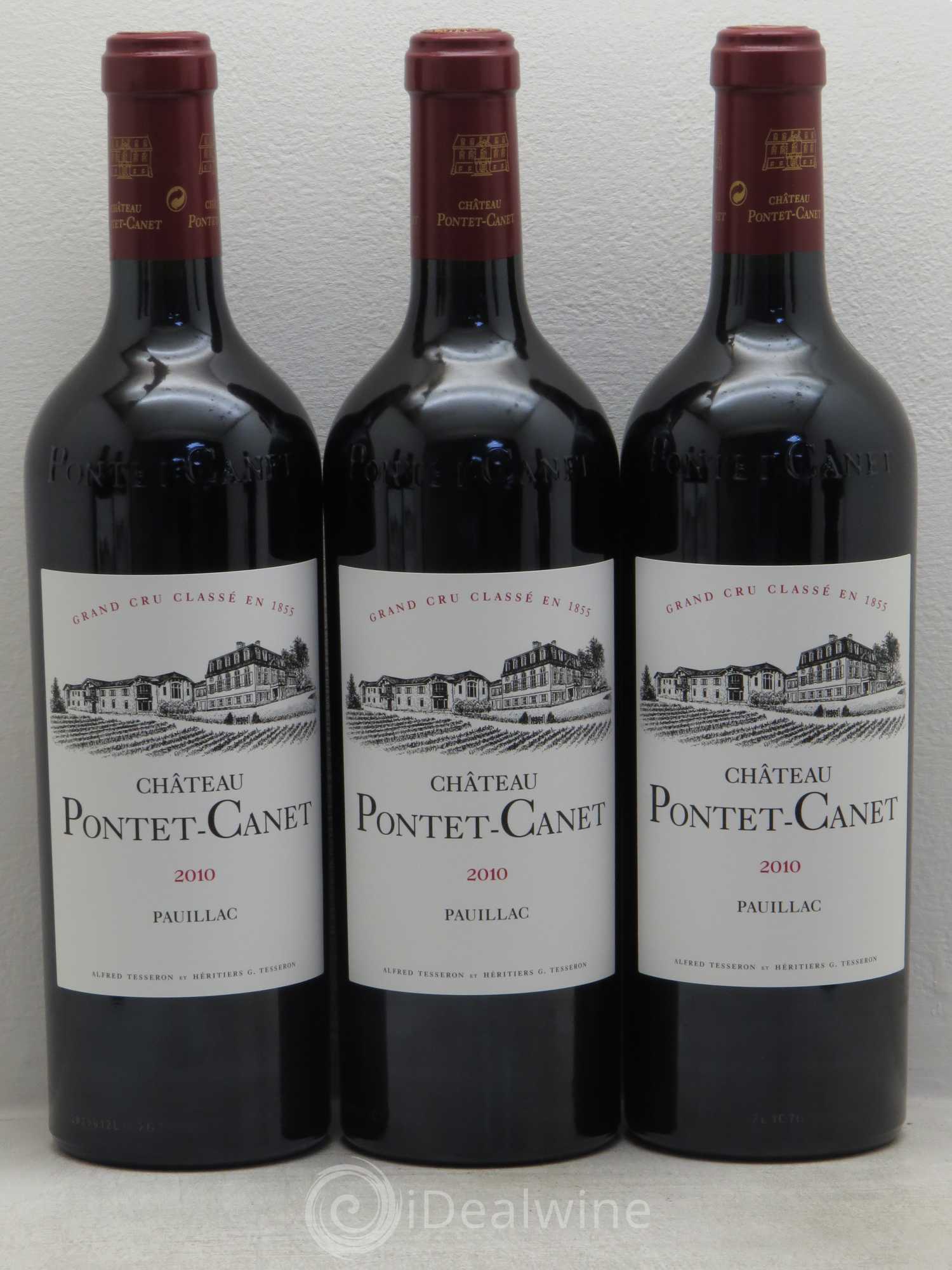 Château Pontet Canet 5ème Grand Cru Classé 2010 - Lot de 12 bouteilles - 3