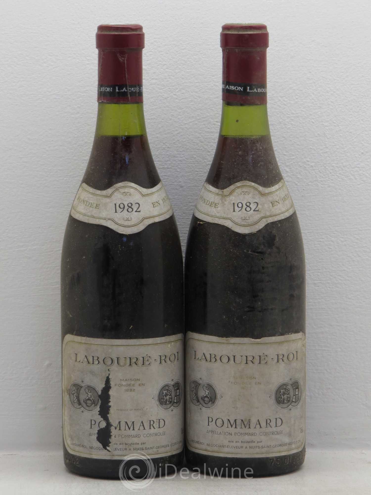 Pommard Domaine Labouré-Roi 1982 - Lot de 2 bouteilles - 0