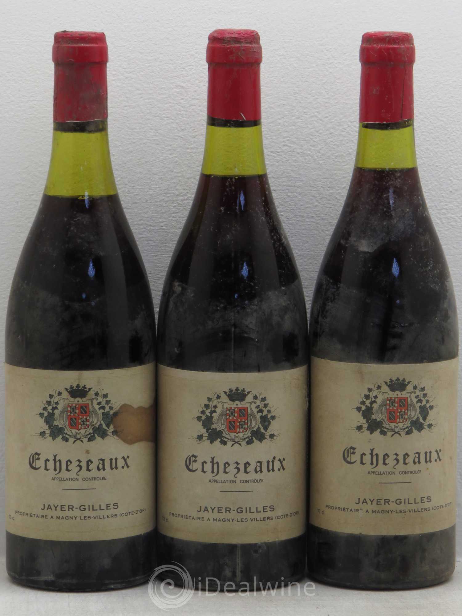 Echezeaux Grand Cru Jayer-Gilles - Lot de 3 bouteilles - 0