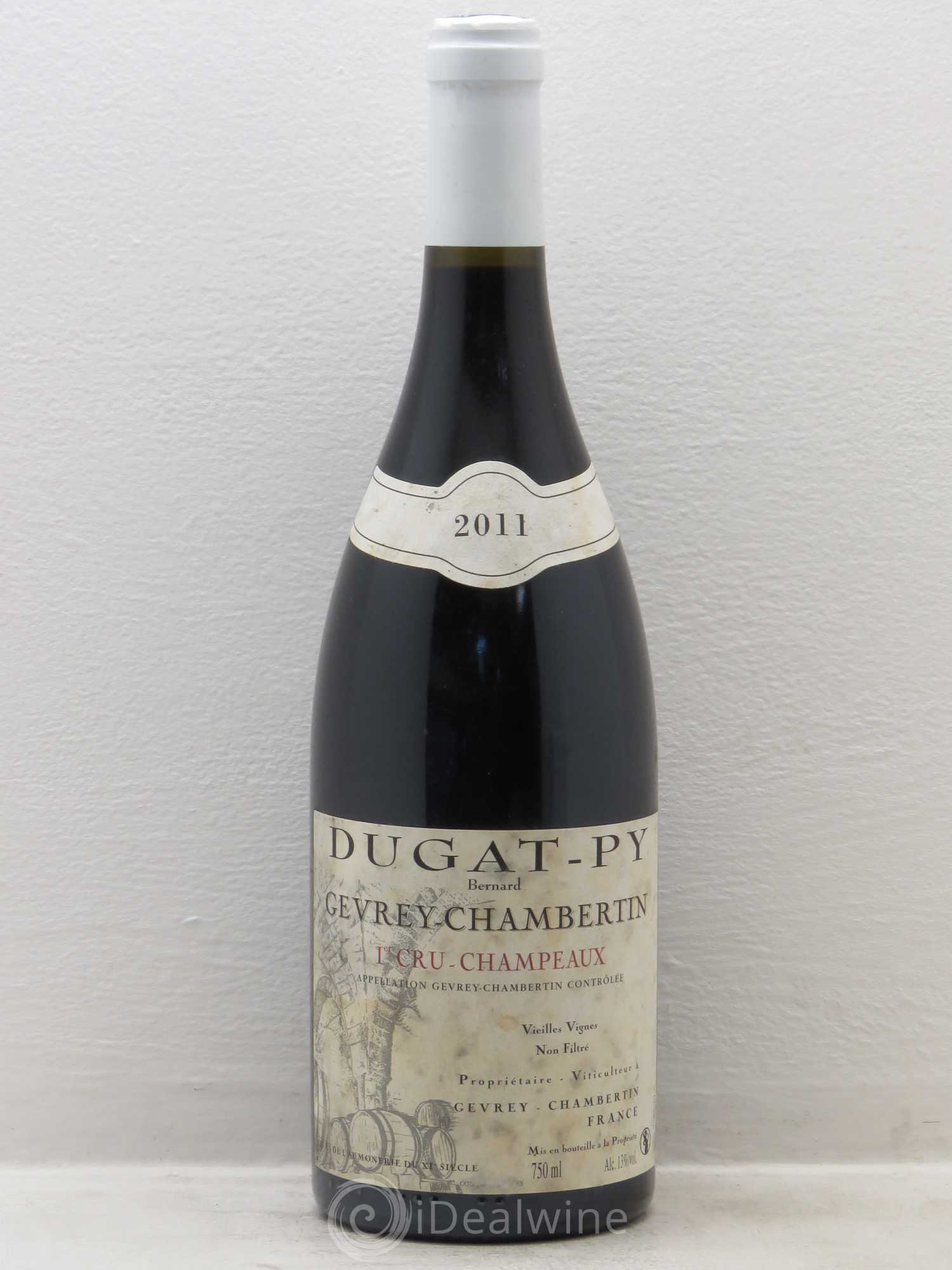 Gevrey-Chambertin 1er Cru Champeaux Dugat-Py 2011 - Posten von 1 Flasche - 0