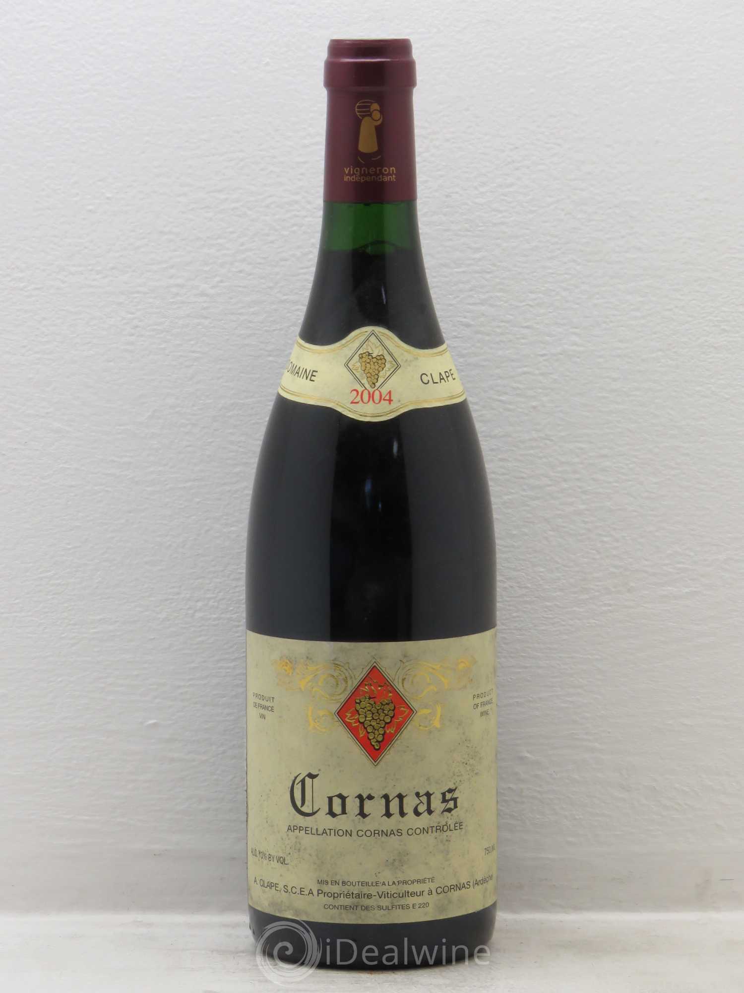 Cornas Auguste Clape 2004 - Lot de 1 bouteille - 0