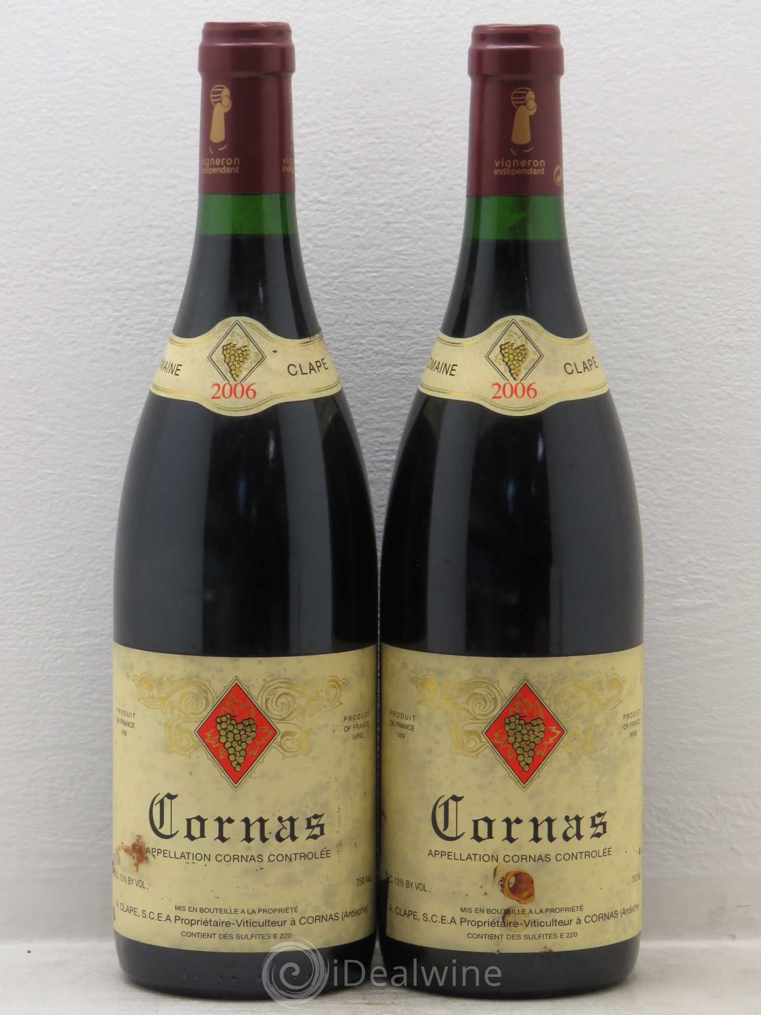 Cornas Auguste Clape 2006 - Lot de 2 bouteilles - 0