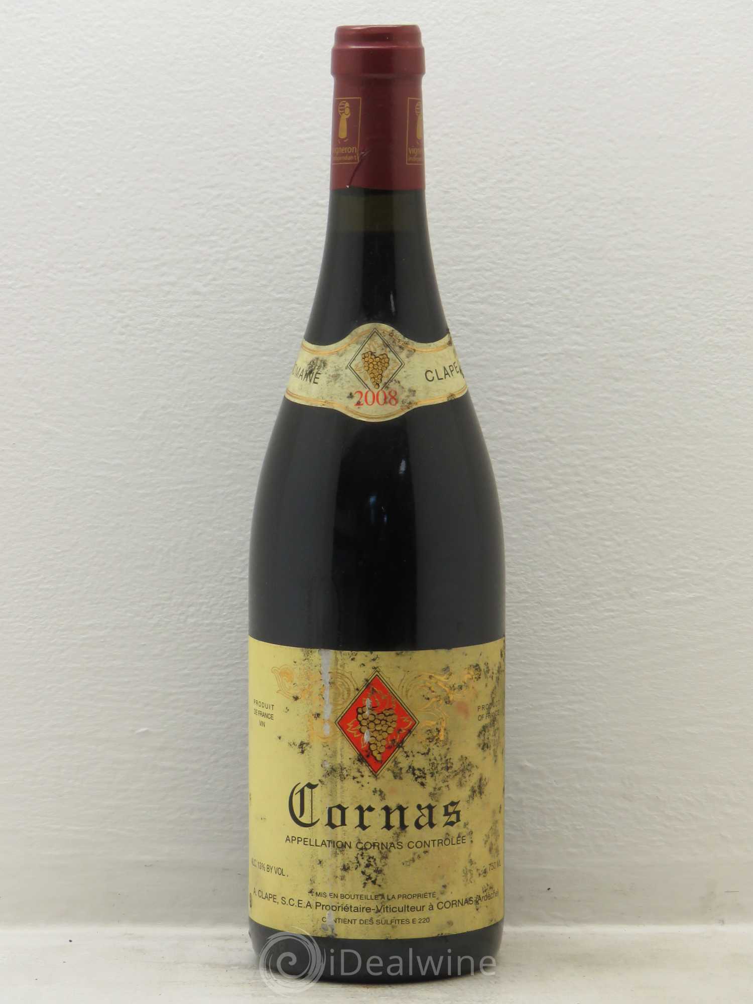 Cornas Auguste Clape 2008 - Lot de 1 bouteille - 0