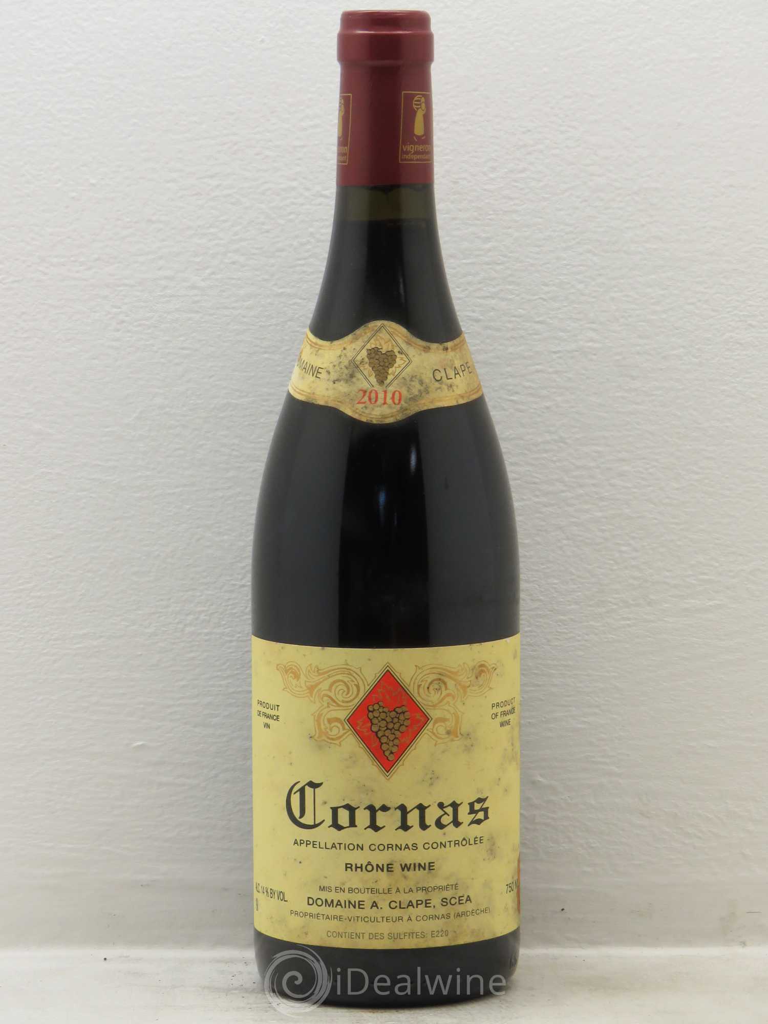Cornas Auguste Clape 2010 - Lot de 1 bouteille - 0