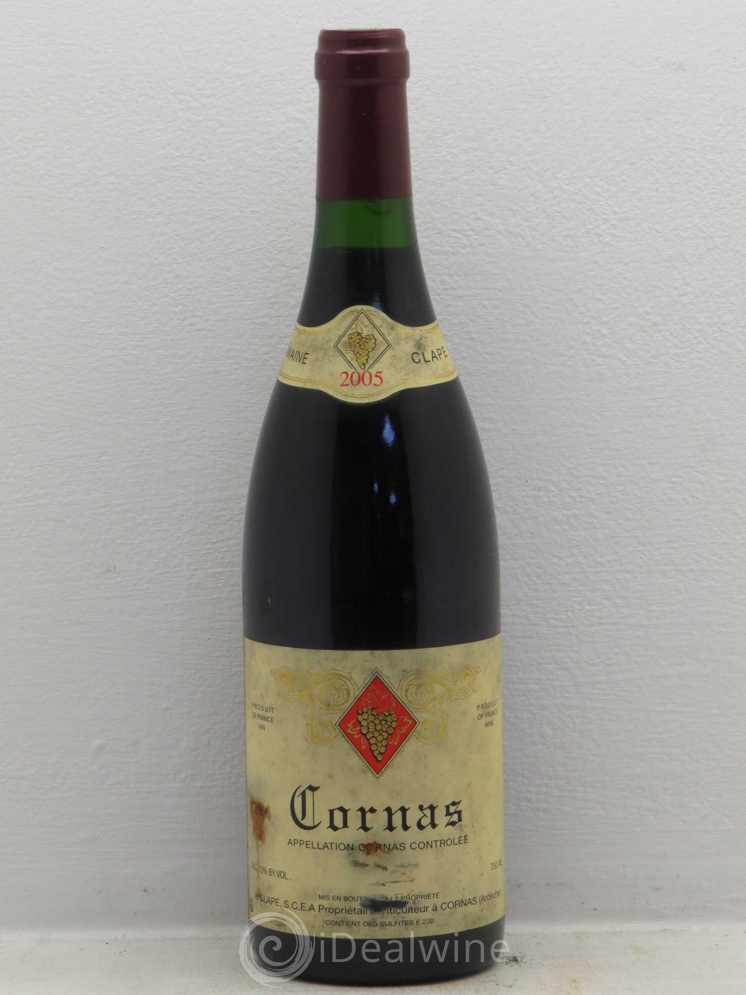 Cornas Auguste Clape 2005 - Lot de 1 bouteille - 0