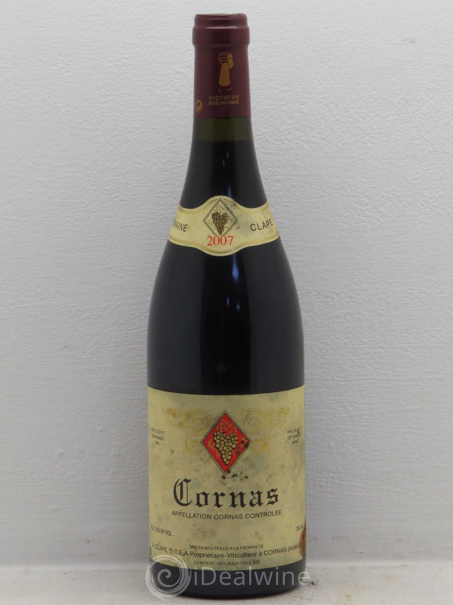 Cornas Auguste Clape 2007 - Lot de 1 bouteille - 0