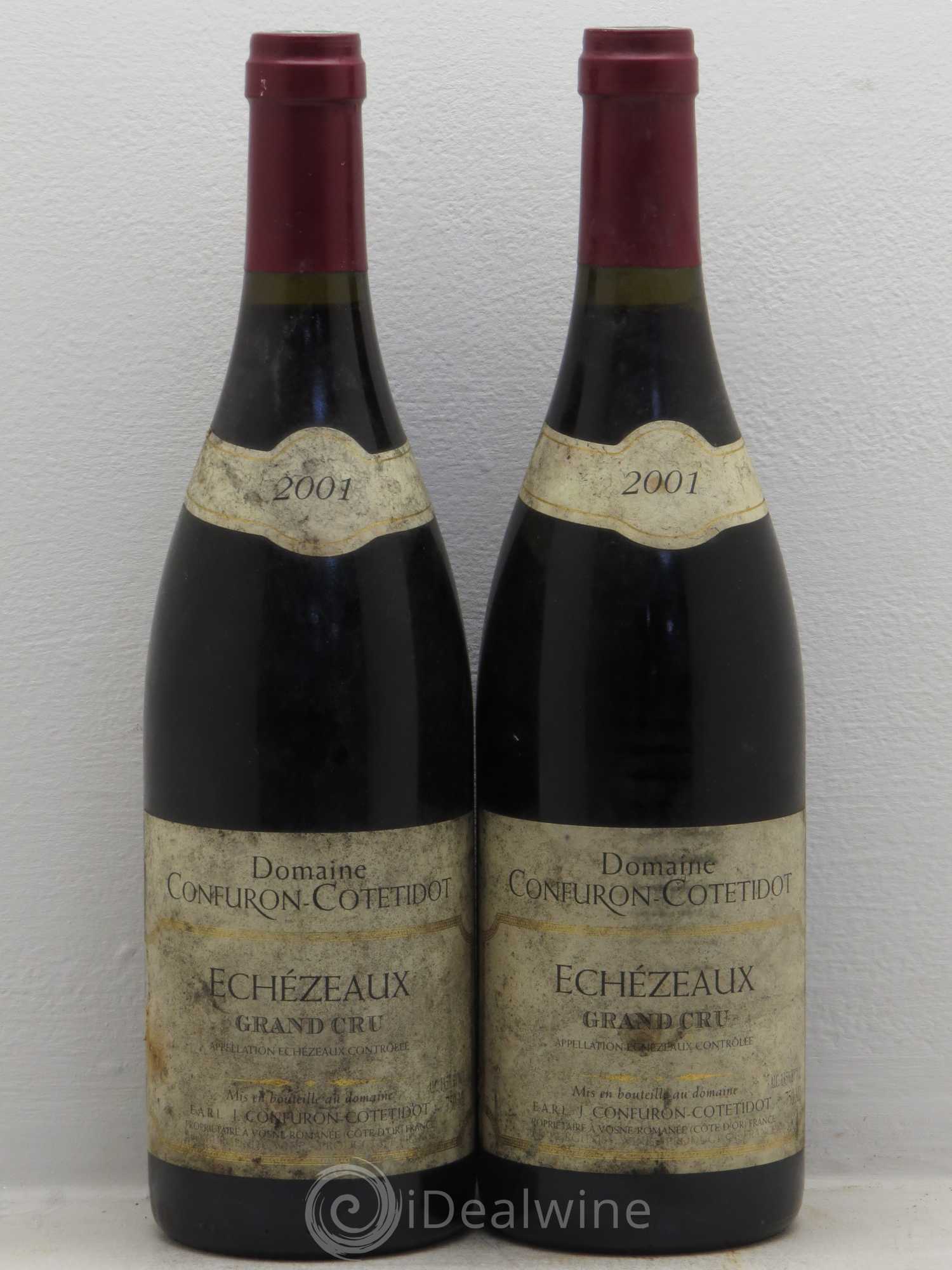 Echezeaux Grand Cru Confuron-Cotetidot 2001 - Lot de 2 bouteilles - 0