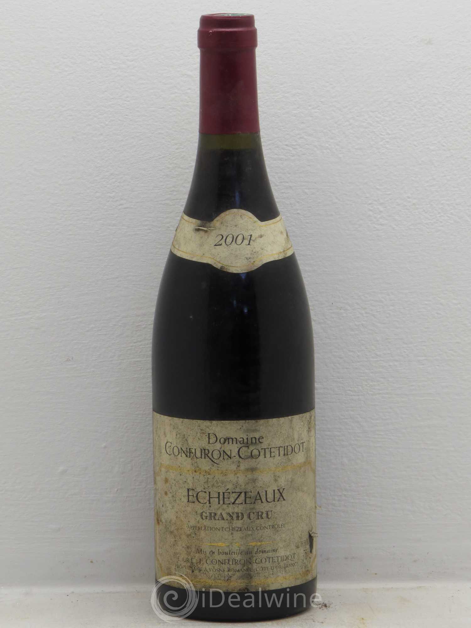Echezeaux Grand Cru Confuron-Cotetidot 2001 - Lot de 1 bouteille - 0