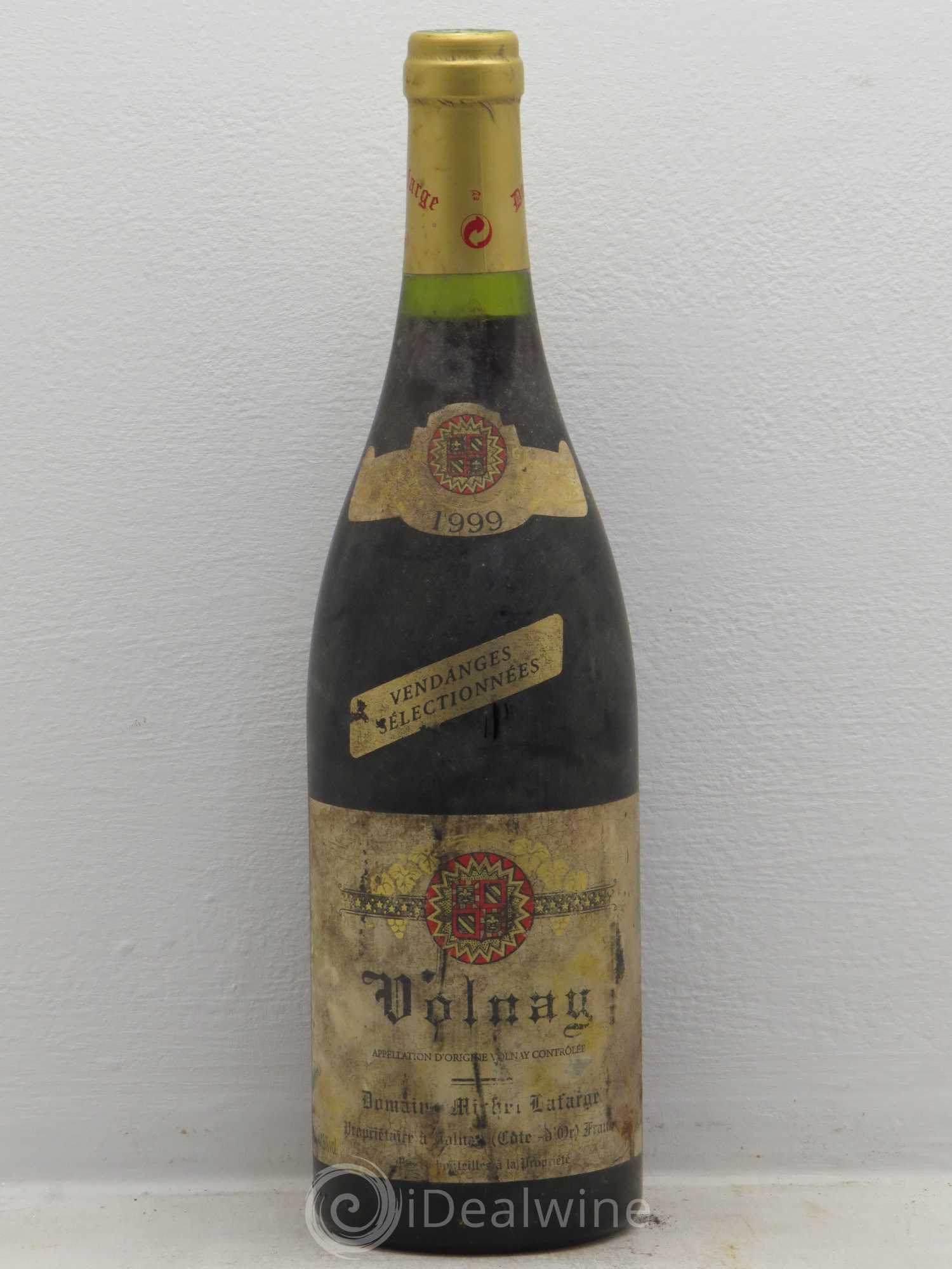 Volnay Vendanges sélectionnées Lafarge (Domaine) 1999 - Lot de 1 bouteille - 0