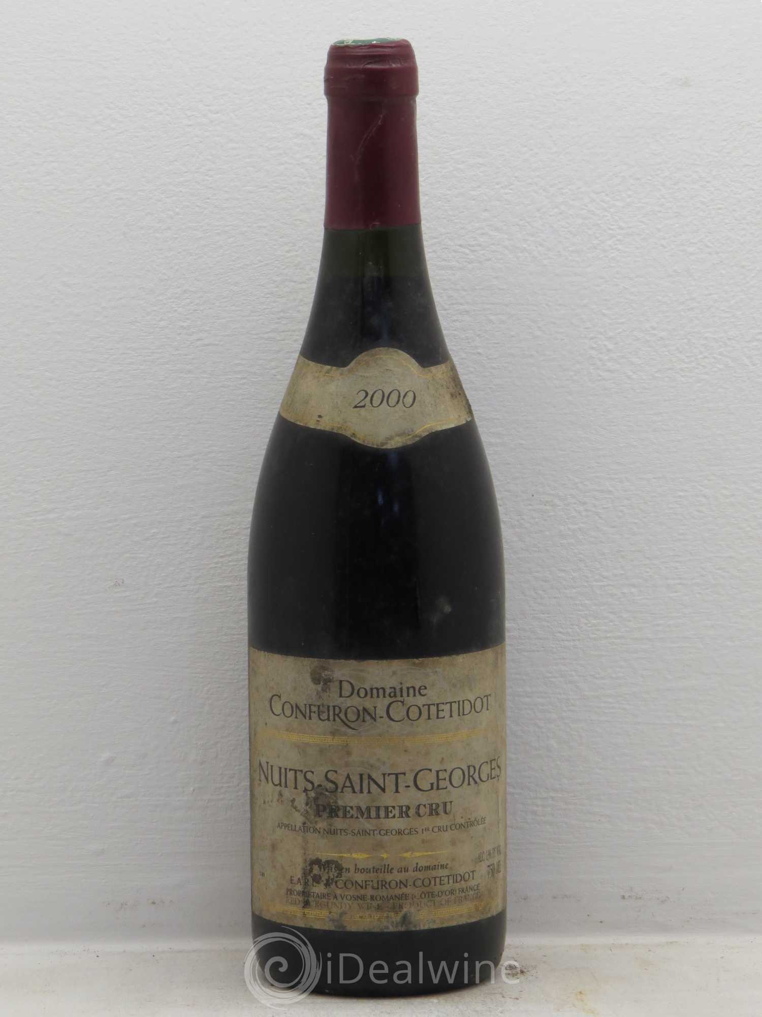 Nuits-Saint-Georges 1er Cru 2000 - Lot de 1 bouteille - 0