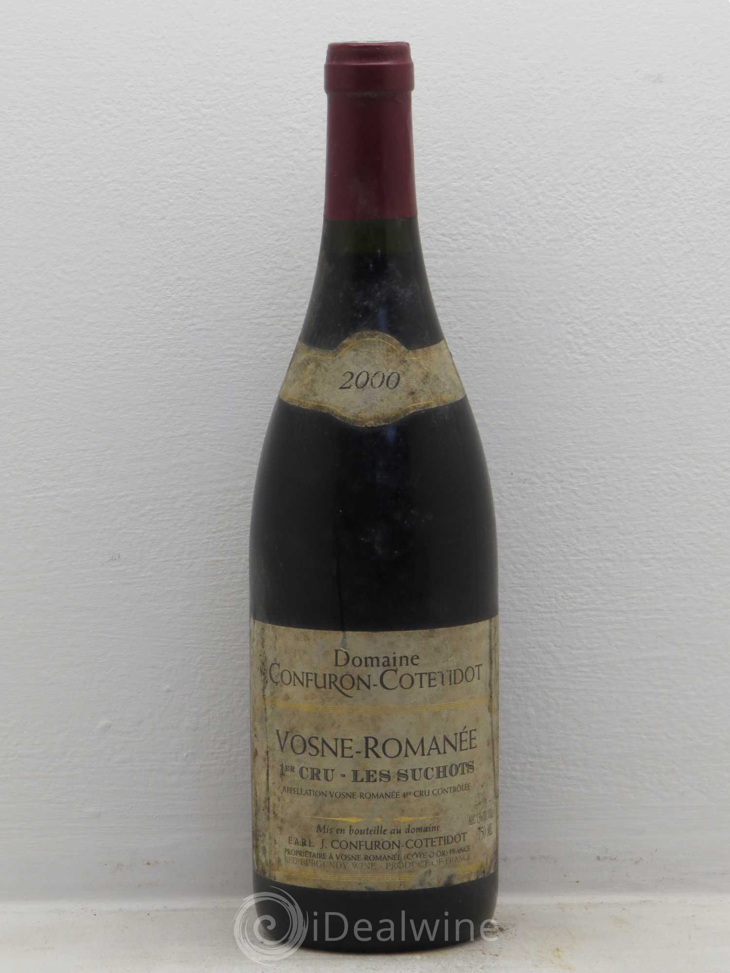 Vosne-Romanée 1er Cru Les Suchots Confuron-Cotetidot 2000 - Lot de 1 bouteille - 0