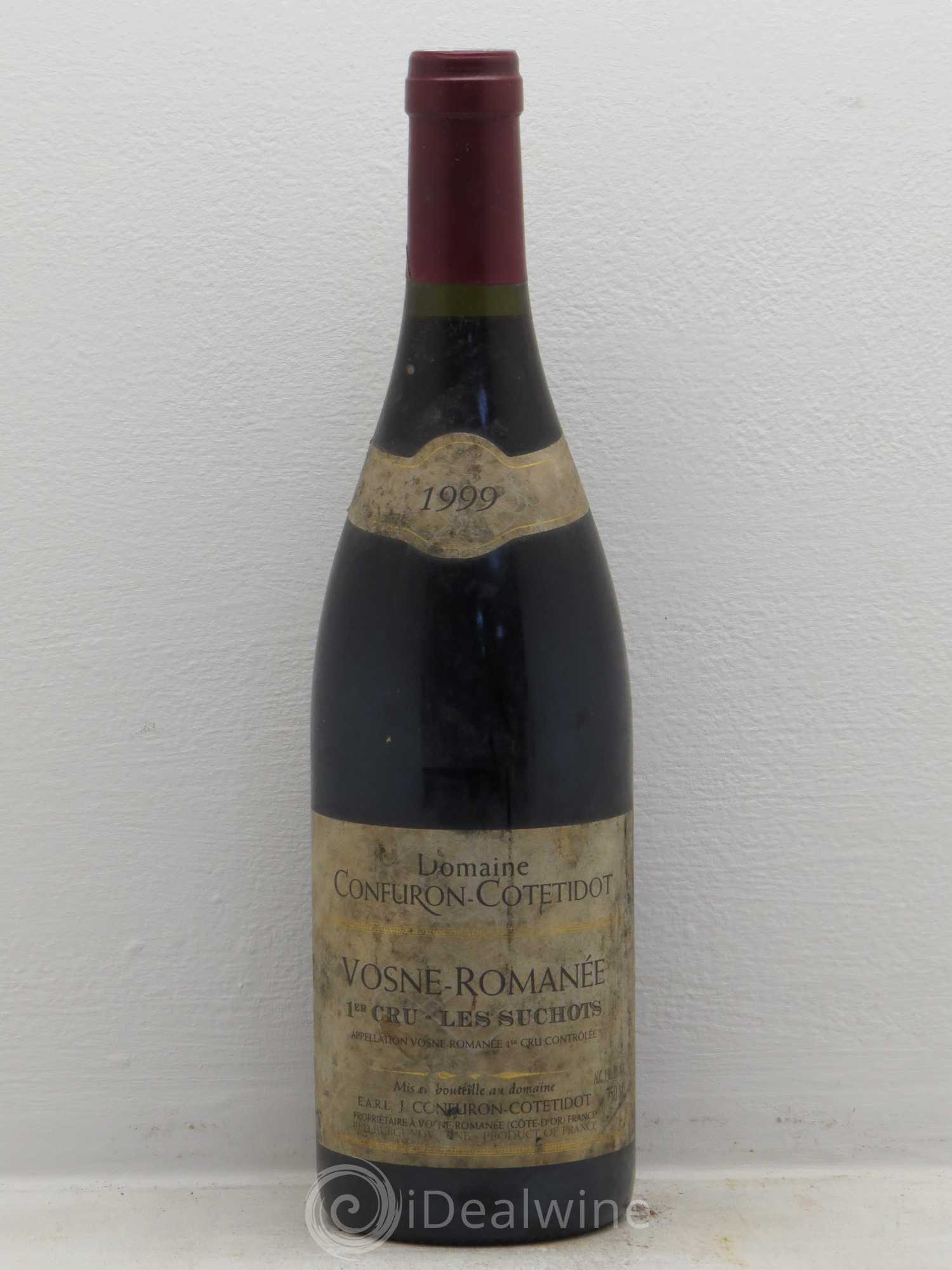 Vosne-Romanée 1er Cru Les Suchots Confuron-Cotetidot 1999 - Lot de 1 bouteille - 0