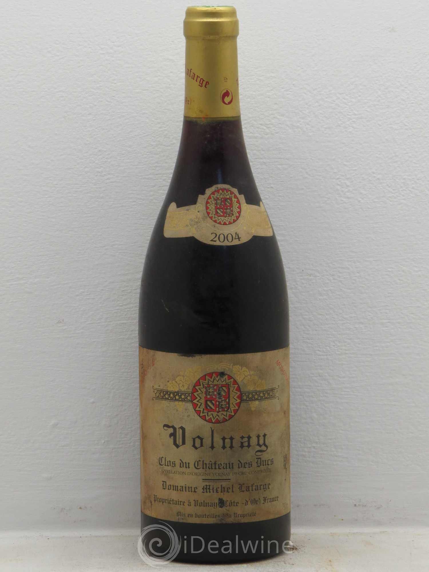 Volnay 1er Cru Clos du Château des Ducs Lafarge (Domaine) 2004 - Lot de 1 bouteille - 0