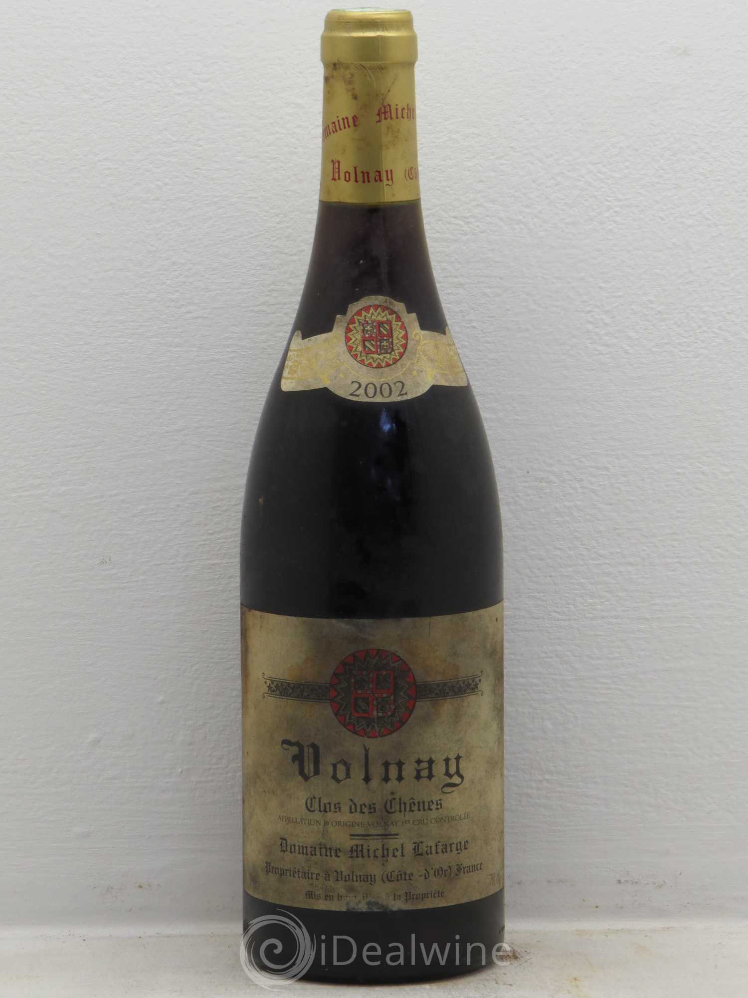 Volnay 1er Cru Clos des Chênes Lafarge (Domaine) 2002 - Lot de 1 bouteille - 0